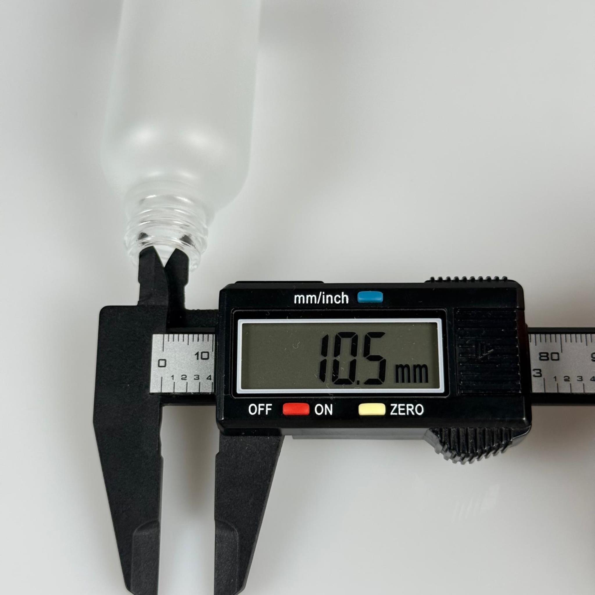 30 CC BUZLU CAM ŞİŞE 18 MM İTHAL