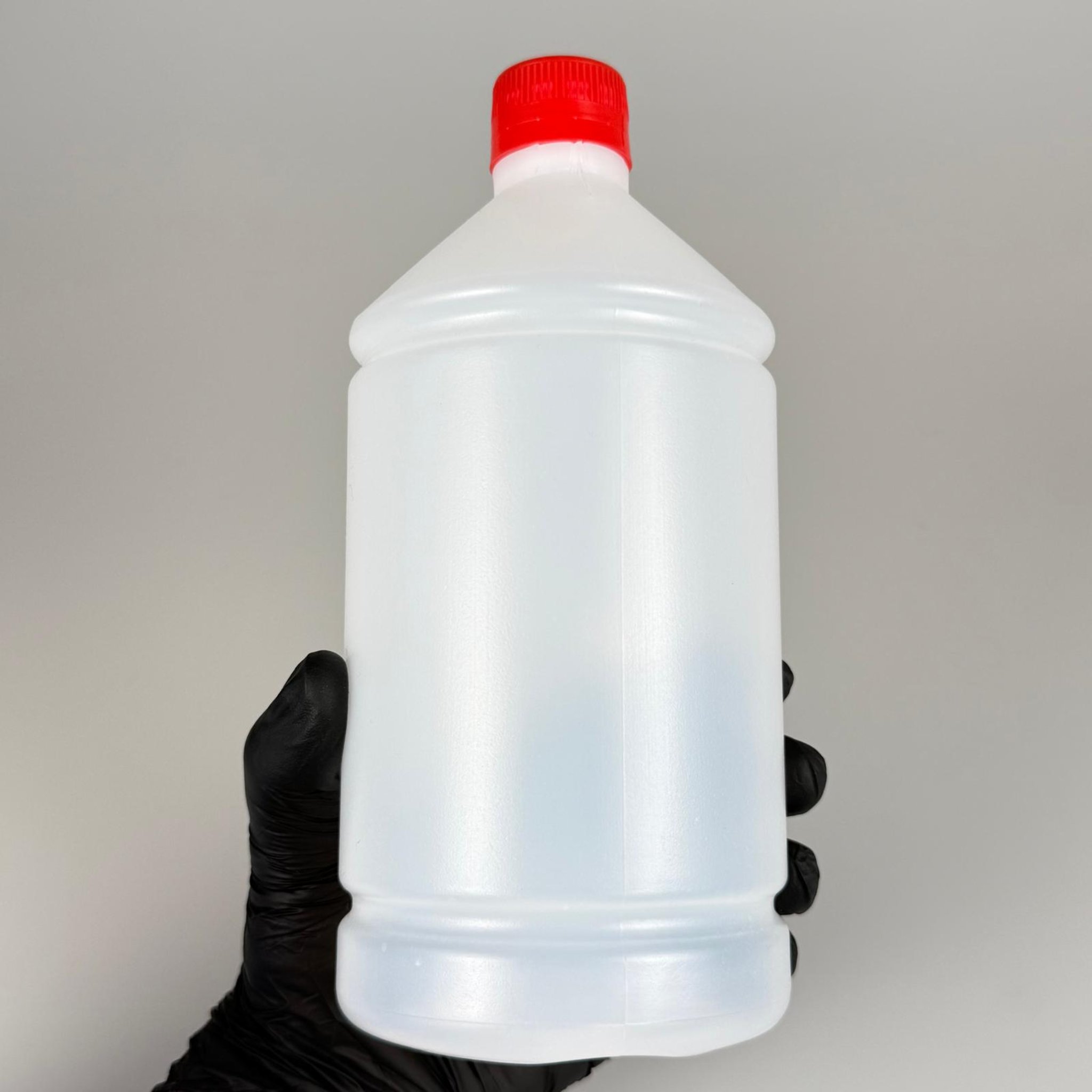 1000 CC TİNER ŞİŞESİ - KIRMIZI KİLİTLİ KAPAKLI - 1000 ML KİMYASALA DAYANIKLI PLASTİK ŞİŞE - 1 LT POLİETİLEN ŞİŞE