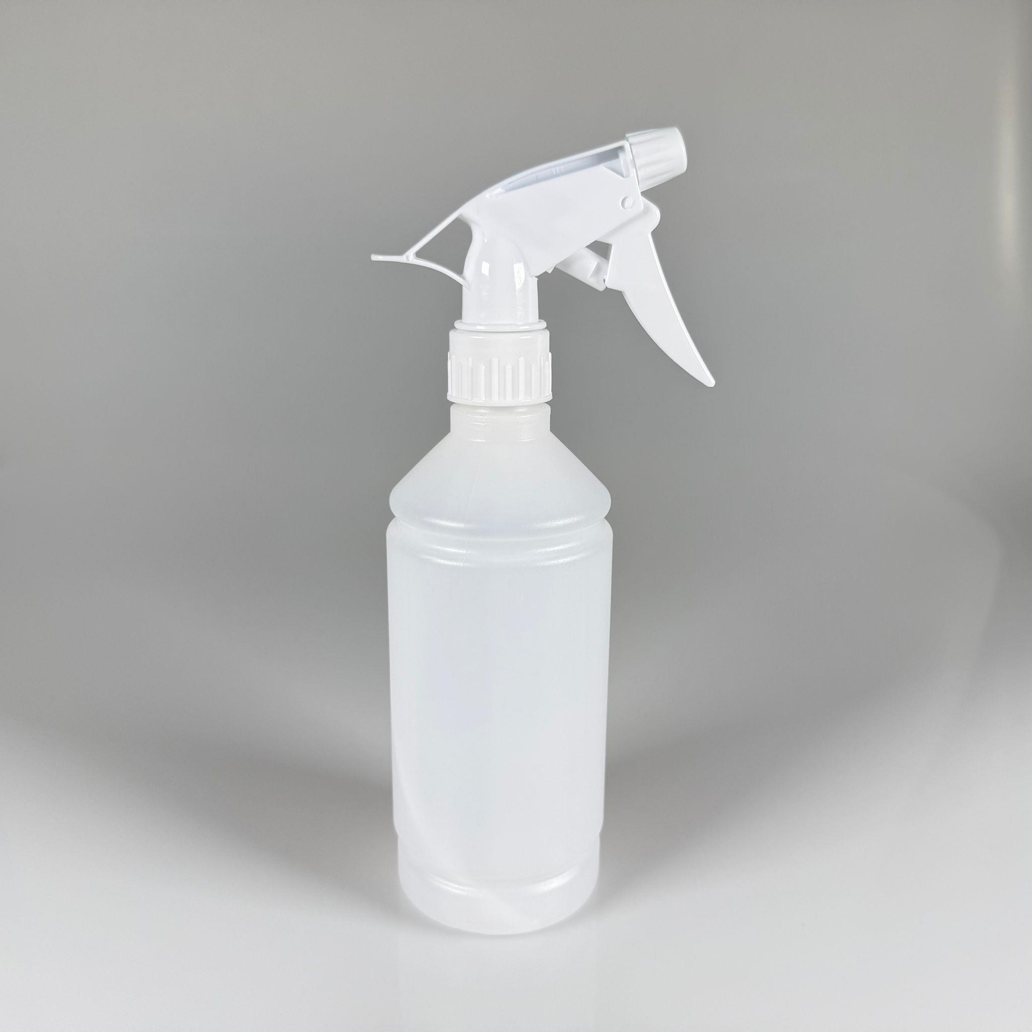 500 CC TİNER ŞİŞESİ - BEYAZ DOZAJLI KİMYASALA DAYANIKLI TRİGER TETİK SPREYLİ - 500 ML KİMYASALA DAYANIKLI PLASTİK ŞİŞE - 0,5 LT POLİETİLEN ŞİŞE