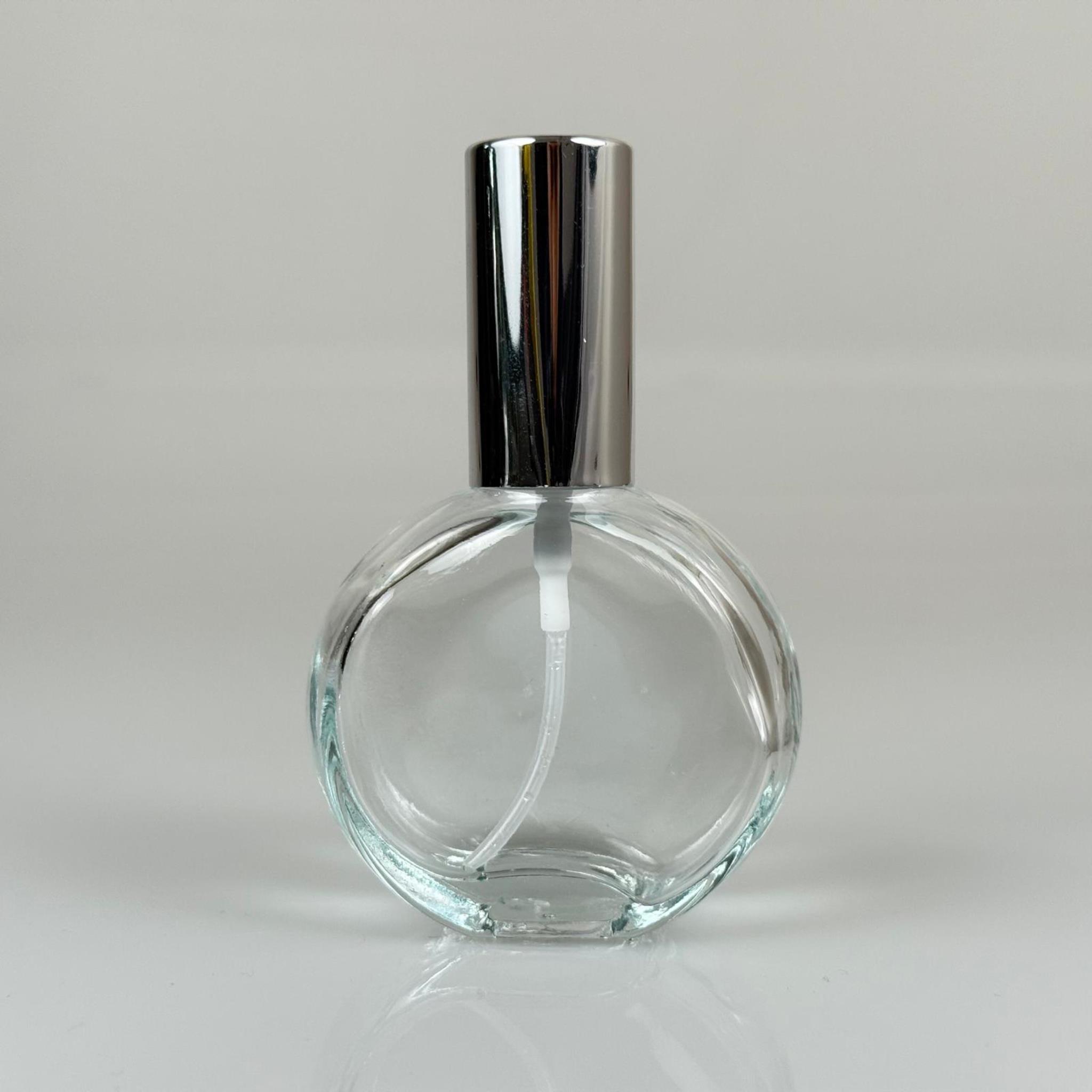 50 CC OVAL YUVARLAK CAM ŞİŞE + GÜMÜŞ SPREY FISFIS - 50 ML HEDİYELİK CAM KOLONYA ŞİŞESİ - DÜĞÜN, NİŞAN, SÖZ, KINA, CENAZE, PROMOSYON, PARFÜM İÇİN HEDİYELİK KOLONYA ŞİŞELERİ