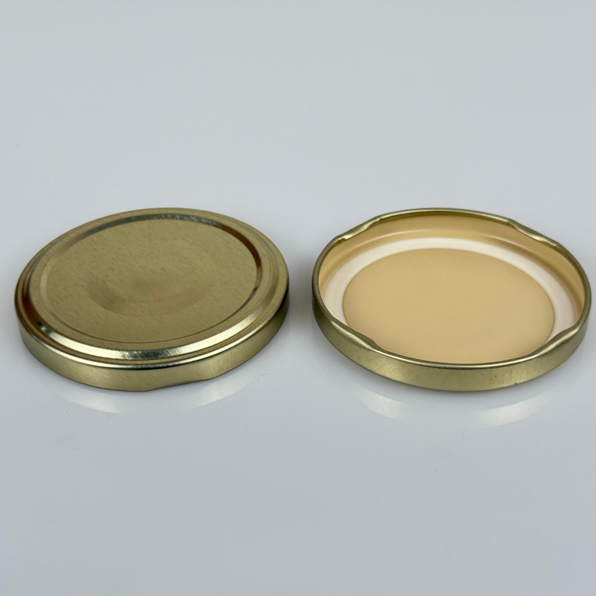 66 MM TWİST-OFF GOLD DÜĞMELİ AÇIK (MC066RSB469) - SİLGAN - EMNİYET DÜĞMELİ - TİKTAK KAPAK - BOTUNLU KAPAK