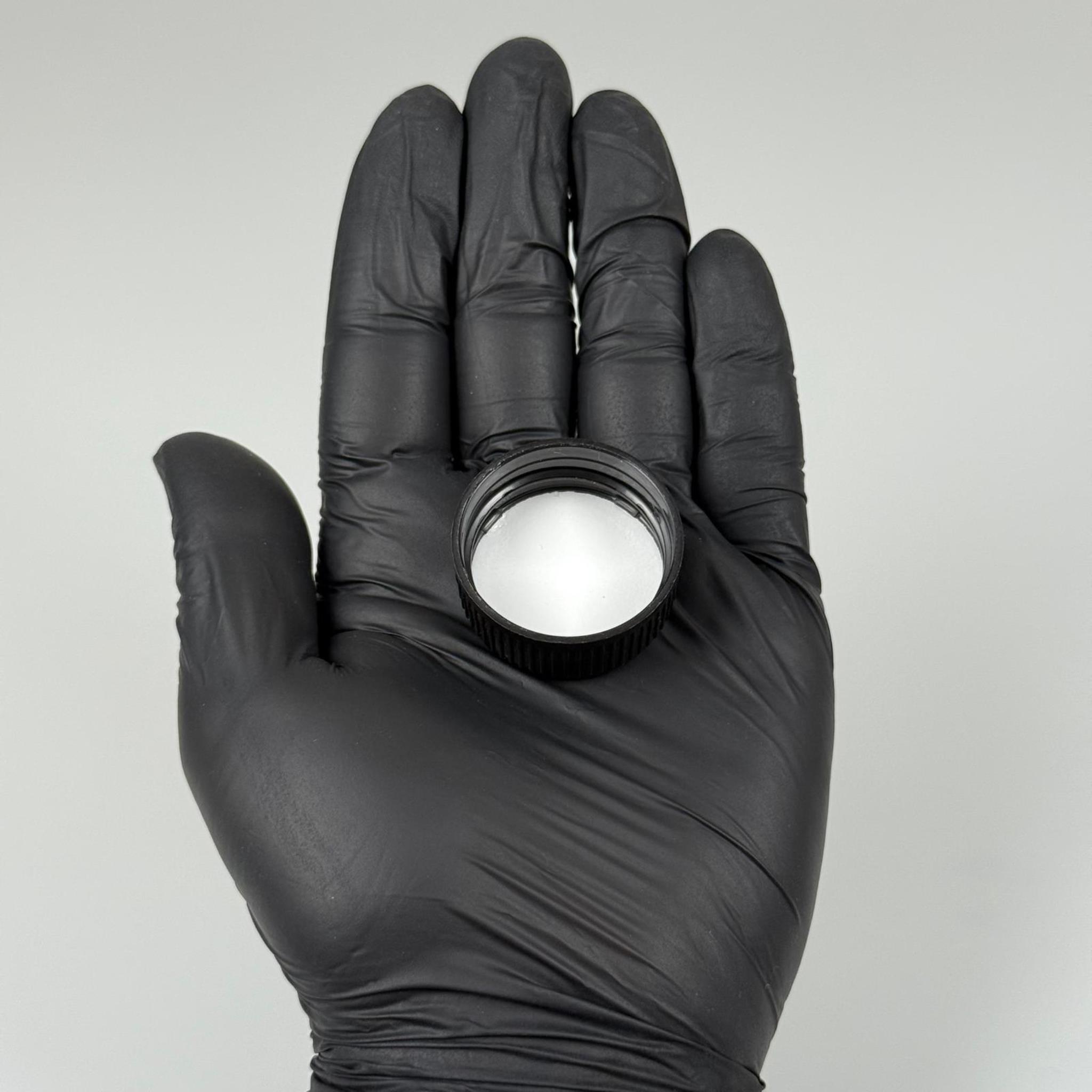 31 MM VİDALI PLASTİK KAPAK SİYAH - KÖPÜK CONTALI (MARASKA, DORİKA.  KULPLU GALON ŞİŞE - VİDALILAR UYUMLU) - bericap SK 31.5/16 PE/PVDC SIYAH 240 (BANTSIZ)