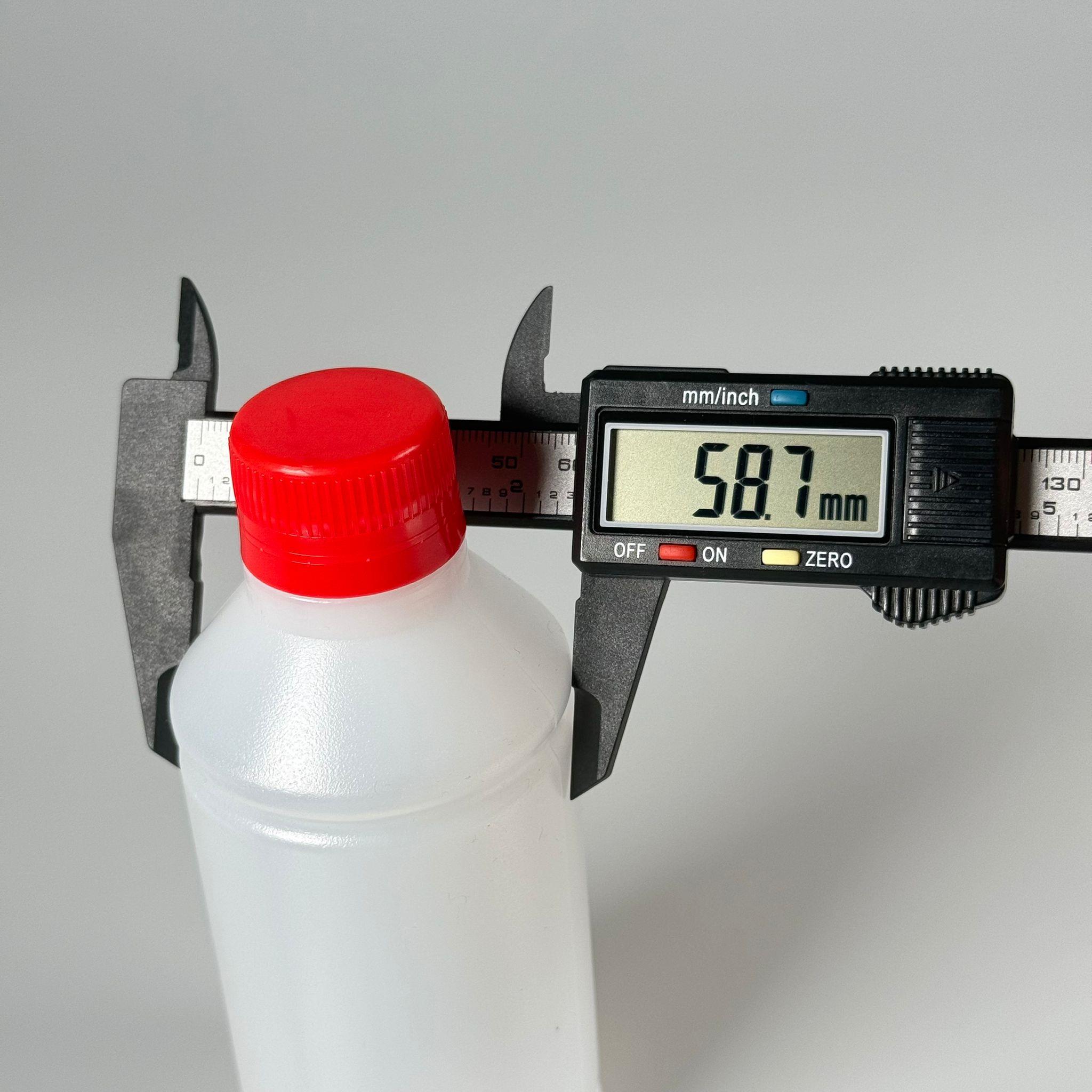 250 CC TİNER ŞİŞESİ - KIRMIZI KİLİTLİ KAPAKLI - 250 ML KİMYASALA DAYANIKLI PLASTİK ŞİŞE - 0,25 LT POLİETİLEN ŞİŞE