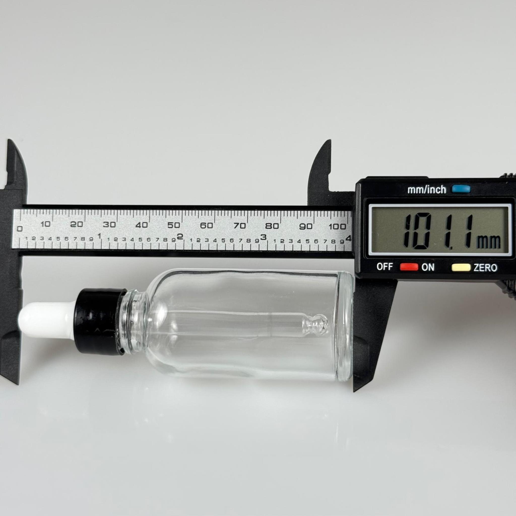 30 CC ŞEFFAF CAM DAMLALIKLI ŞİŞE - BEYAZ EMZİK + SİYAH DÜZ KAPAK + CAM PİPET TAKIM - 30 ML DAMLALIKLI ŞİŞE SETİ