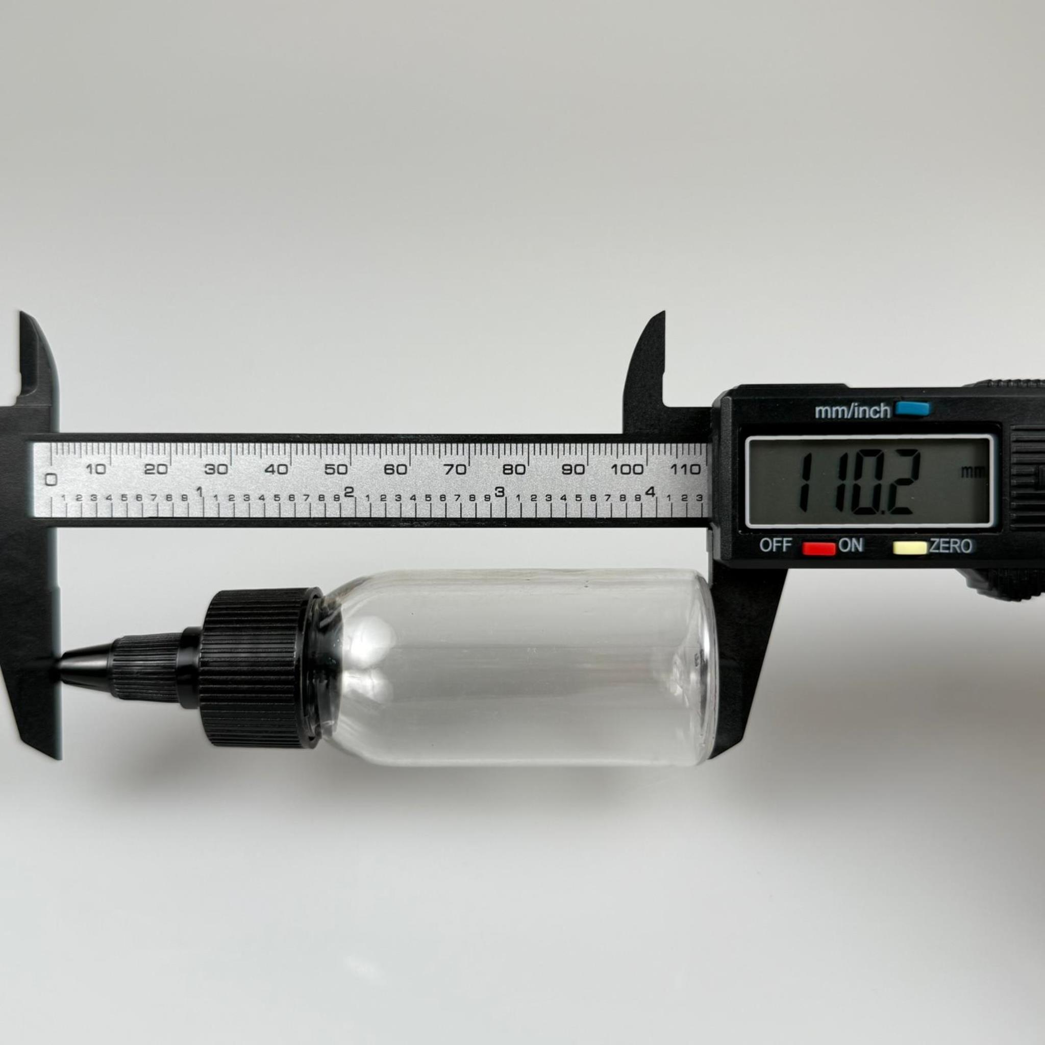 YAĞ, SOS, ACI SOS, SİRKE, SRIRACHA, MÜREKKEP, TUTKAL AKITICI VB BOŞ ŞİŞELERİ - SİYAH SİVRİ TWİST AKITICI KAPAK + 50 ML SERT PET PLASTİK ŞİŞE TAKIM