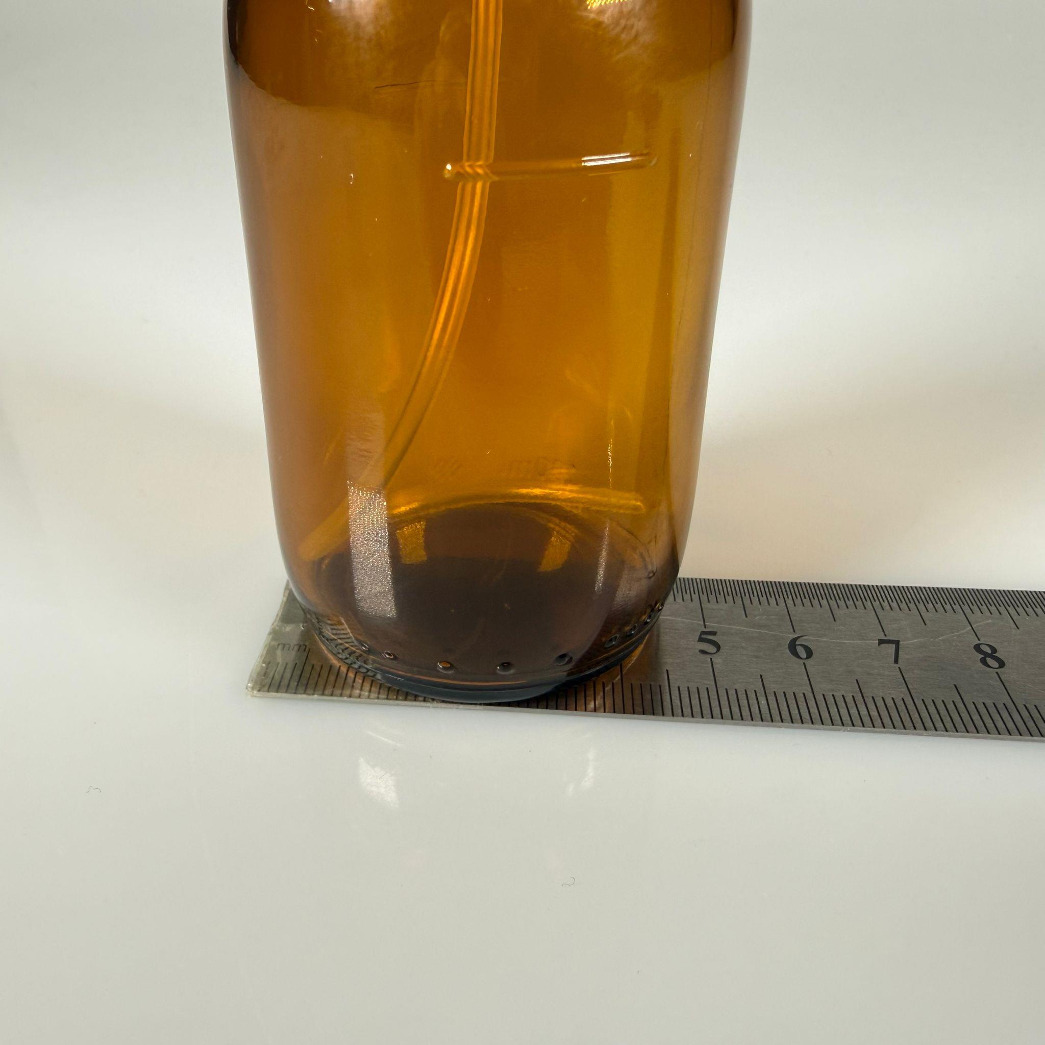 100 CC AMBER GOLD SPREY BAŞLIKLI CAM ŞİŞE - 100 ML KAHVERENGİ FISFIS KAPAKLI ŞİŞE