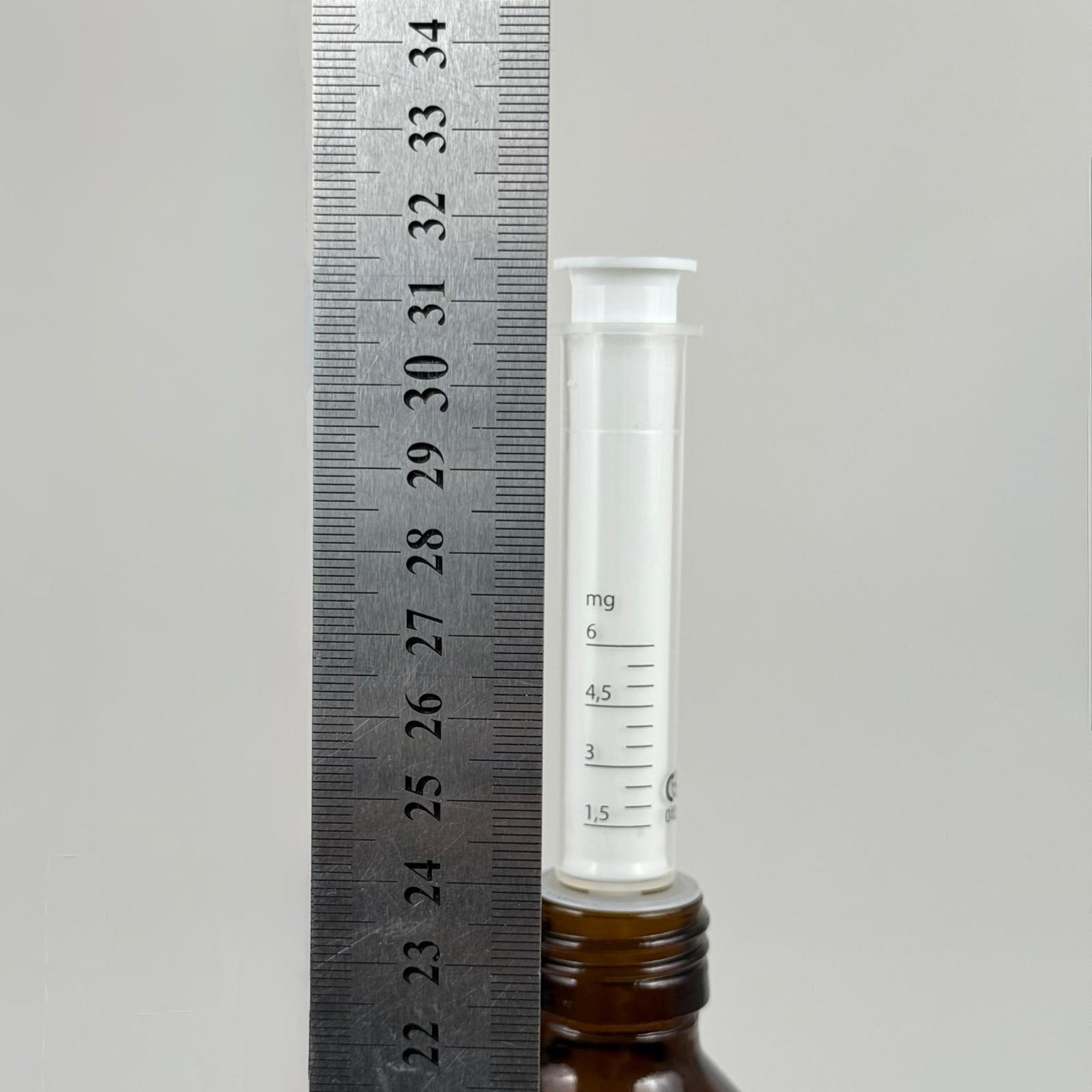1000 ML CAM ECZA ŞİŞESİ + 6 ML DOZAJ PİPETİ + DOZAJ TIPASI + CONTALI PLASTİK KAPAK TAKIM