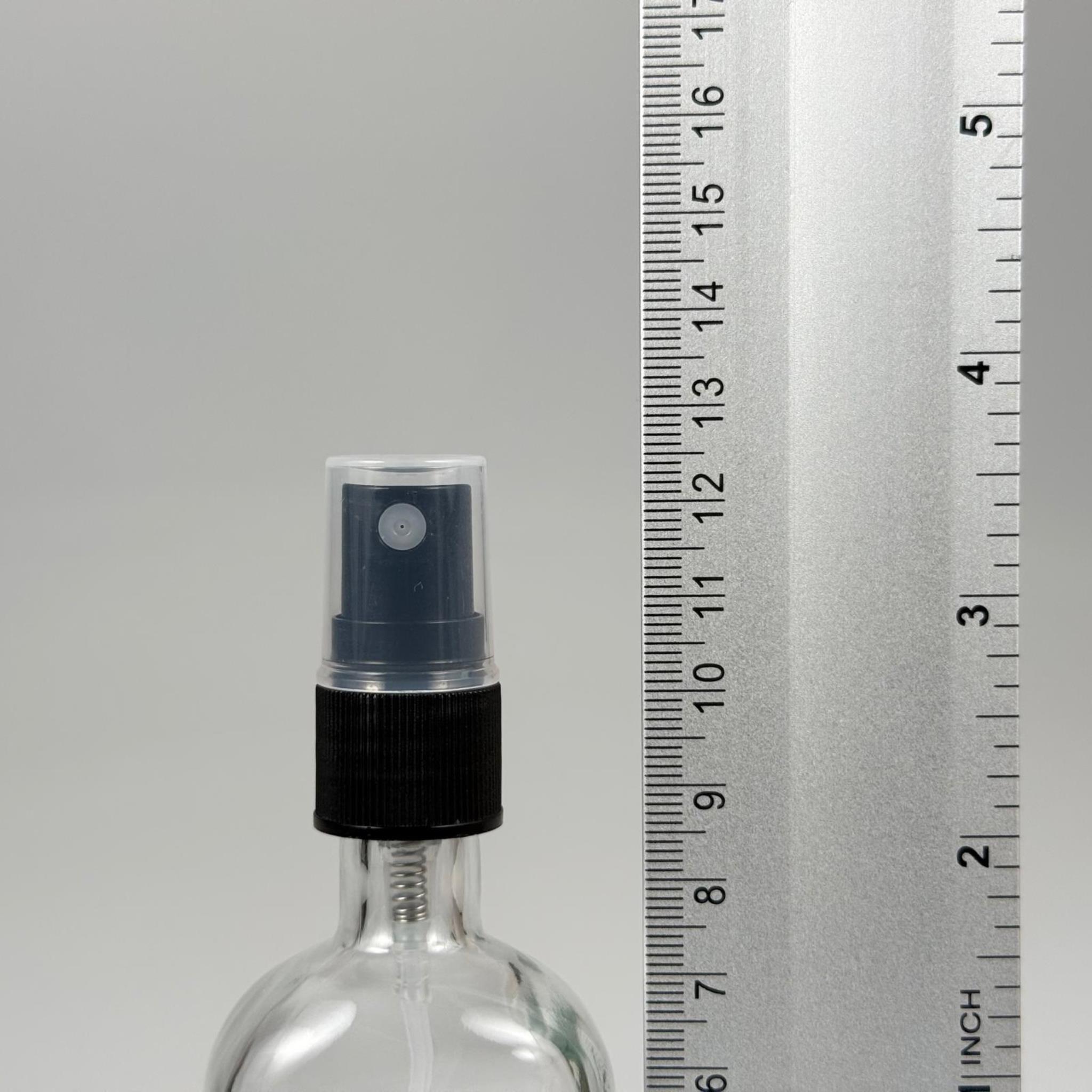 50 CC BOĞAZLI İNCE BELLİ CAM ŞİŞE - SİYAH SPREYLİ PARFÜM KOLONYA ŞİŞESİ TAKIM - 50 ML PRESTİJLİ ŞİŞE