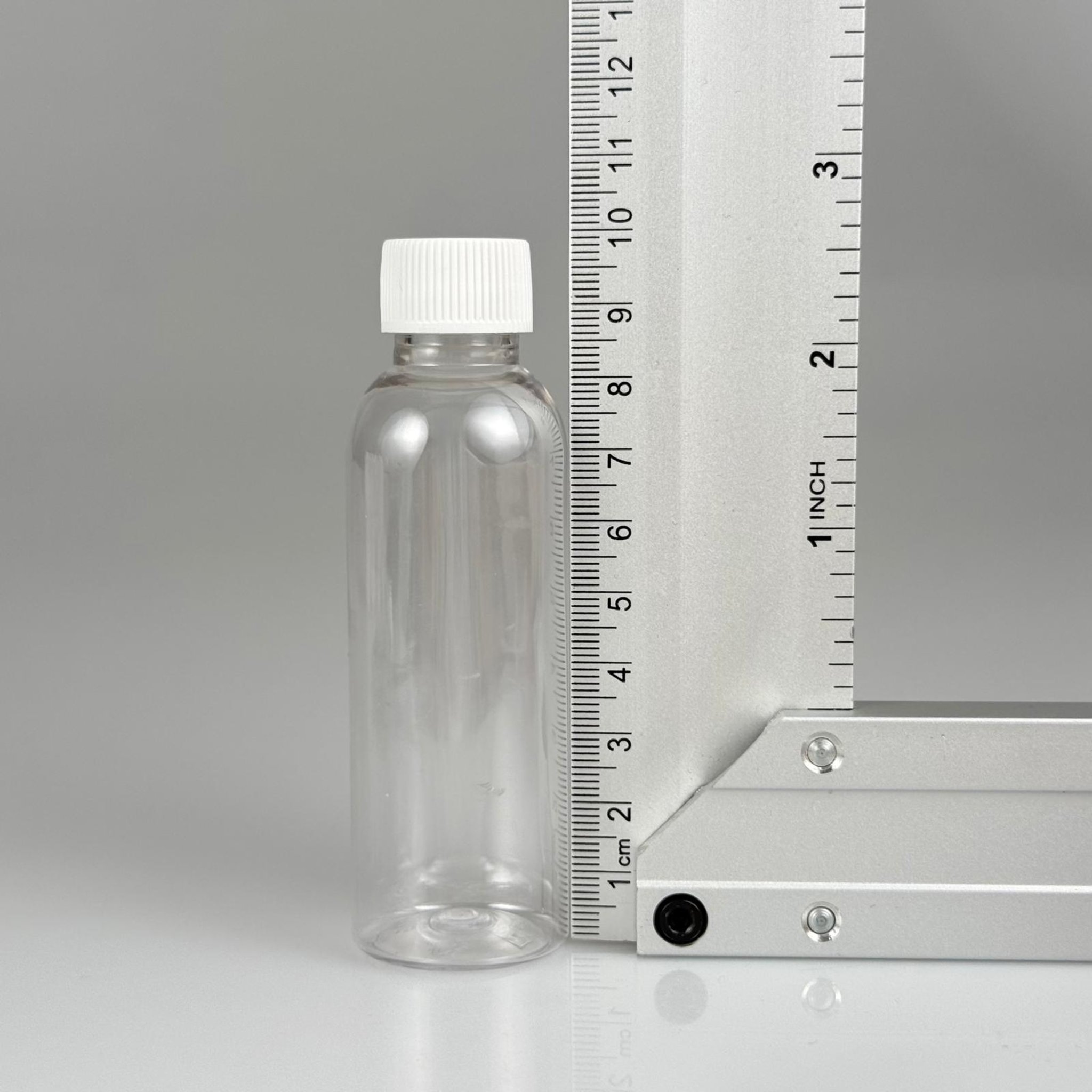 50 CC PLASTİK ŞİŞE - BEYAZ KAPAKLI - 50 ML KAPAKLI PET ŞİŞE
