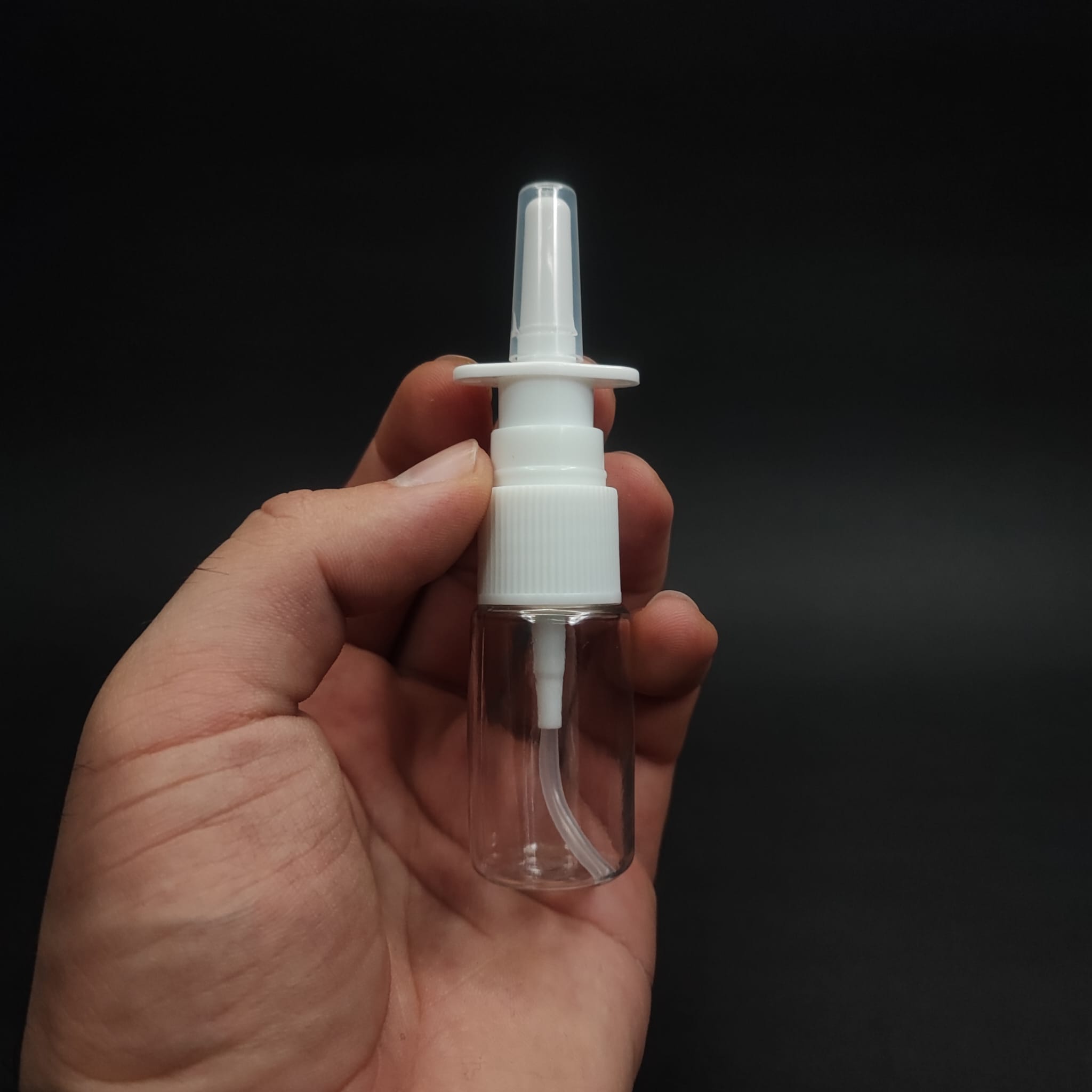 10 CC ŞEFFAF PET ŞİŞE- NAZAL BURUN SPREYLİ 10 ML PLASTİK ŞİŞE