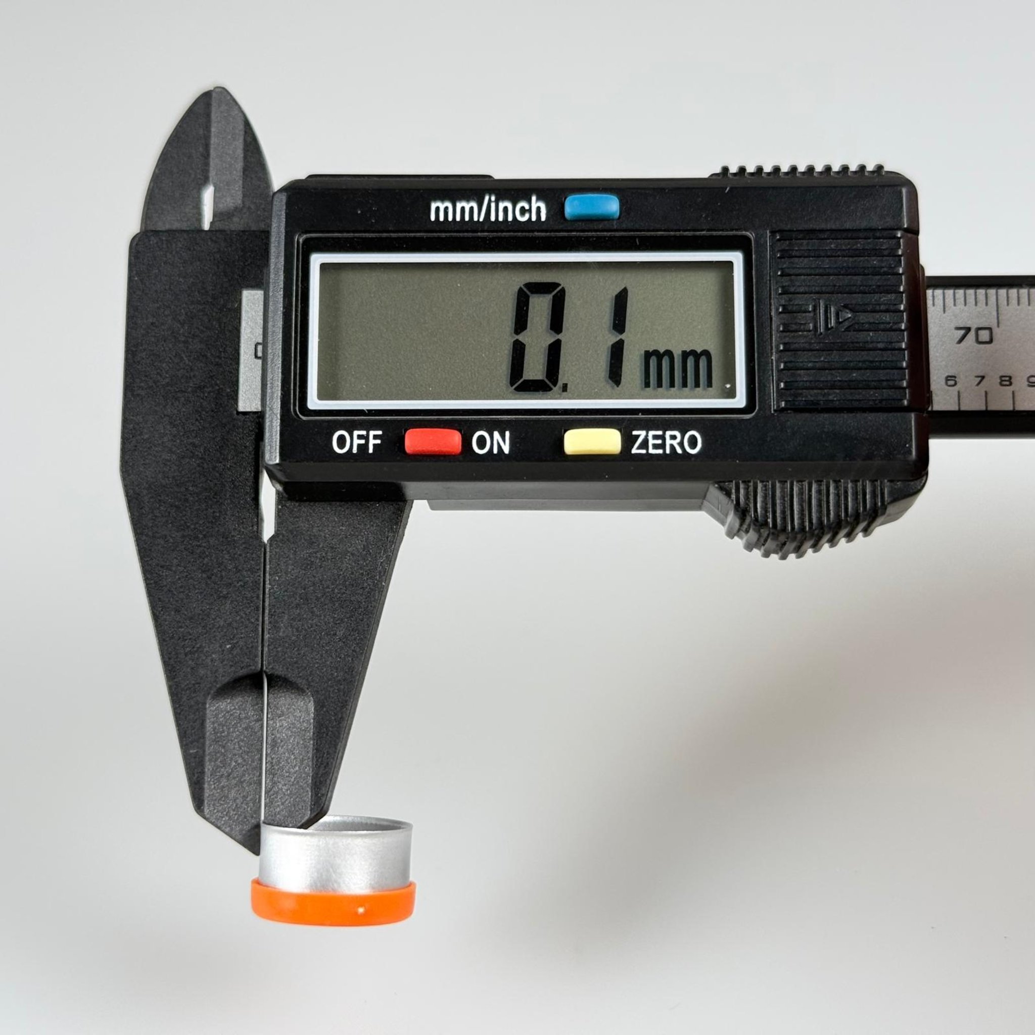 13 MM PENİSİLİN FLAKON ALÜMİNYUM KAPAK - TURUNCU