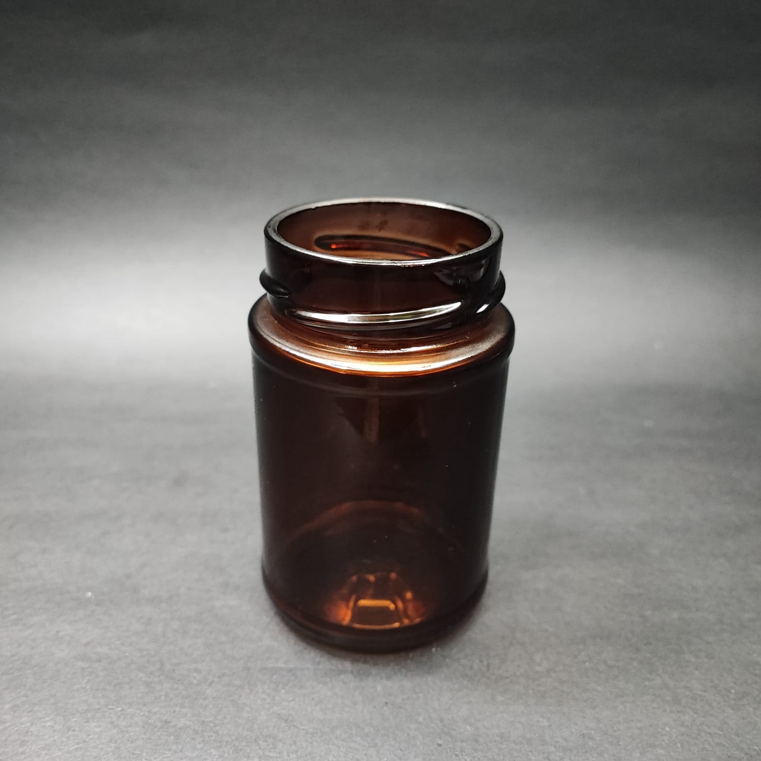 220 CC AMBER CAM KAVANOZ  - KAPAKSIZ (58 AĞIZ) - 220 ML KAHVERENGİ KAVANOZ - MUM KAVANOZLARI