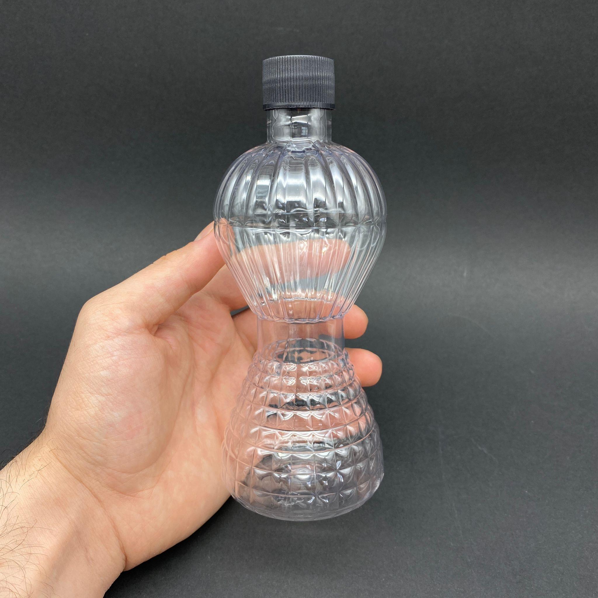 300 CC PIRLANTA KOLONYA ŞİŞESİ - CAMPET - SİYAH KAPAKLI - 300 ML CAMPET KOLONYA ŞİŞESİ