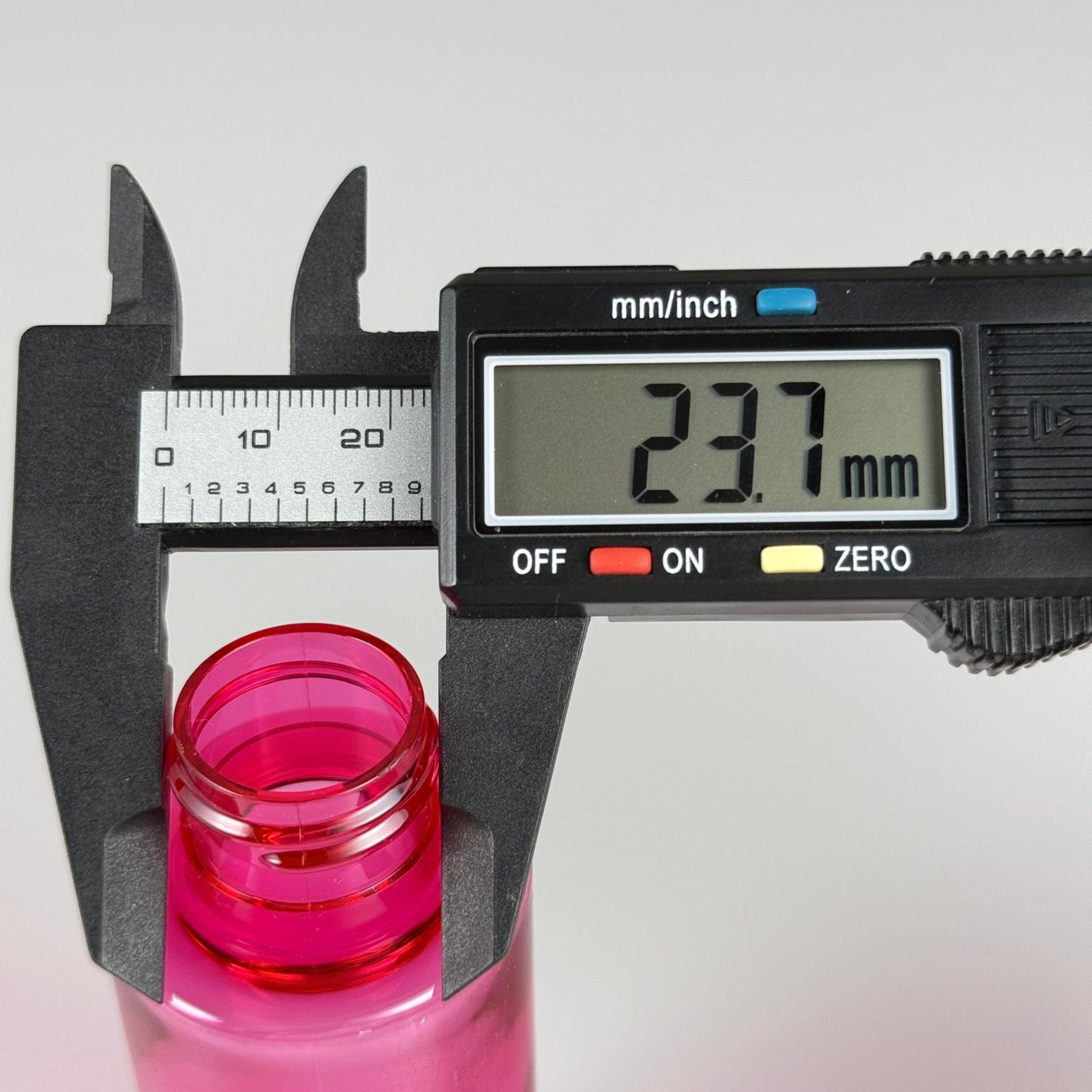 100 CC PEMBE KÜT BOYUNLU PET ŞİŞE (17 GR) 24 MM