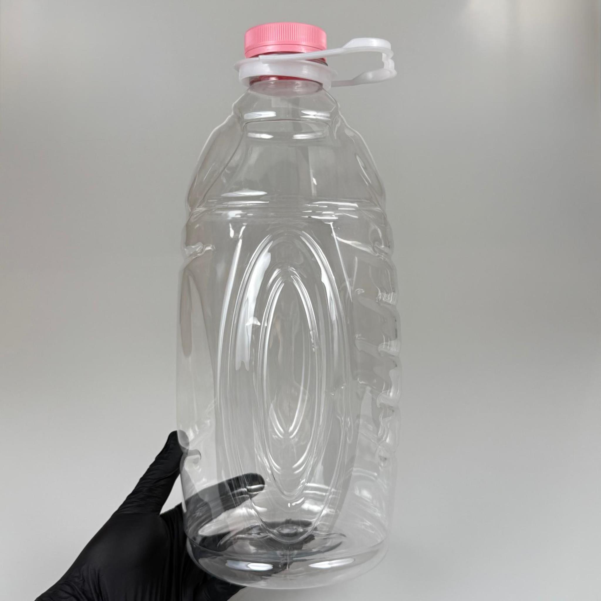 4000 CC SU PETİ PEMBE KAPAKLI - BEYAZ KULPLU 4 LT SU PETİ - KİLİT KAPAKLI - 4 LİTRE UCUZ UYGUN FİYATA BOŞ PET ŞİŞELER