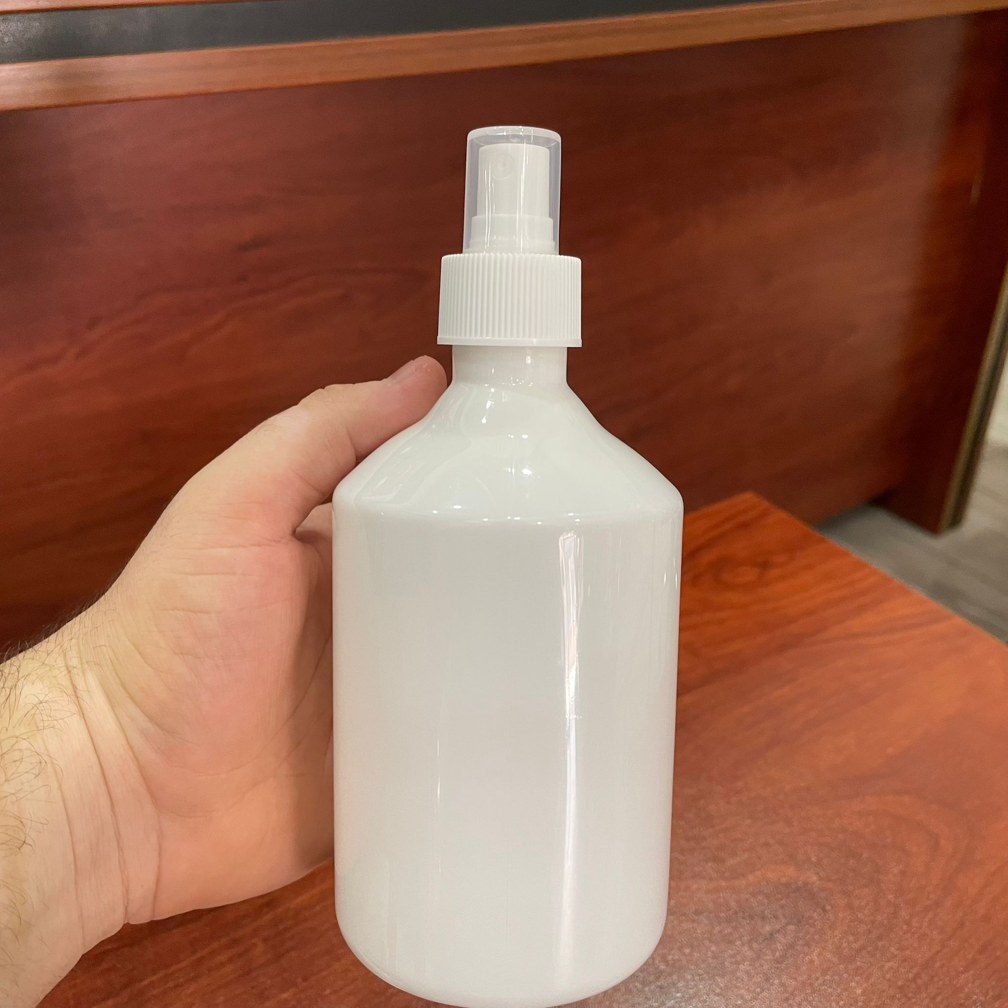 500 CC BEYAZ PET ŞİŞE - 500 ML BEYAZ PLASTİK ŞİŞE BEYAZ PARMAK SPREYLİ