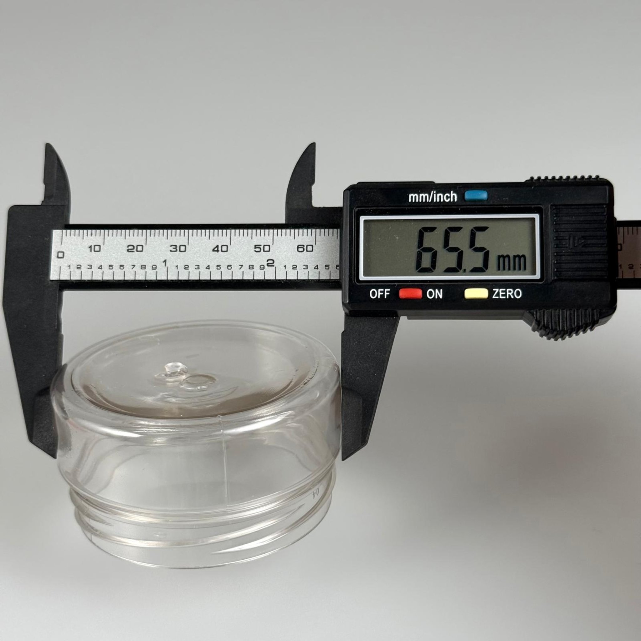 50 CC PET KAVANOZ  + DÜĞMELİ KIRMIZI METAL KAPAKLI TAKIM - 50 ML PLASTİK KAVANOZ