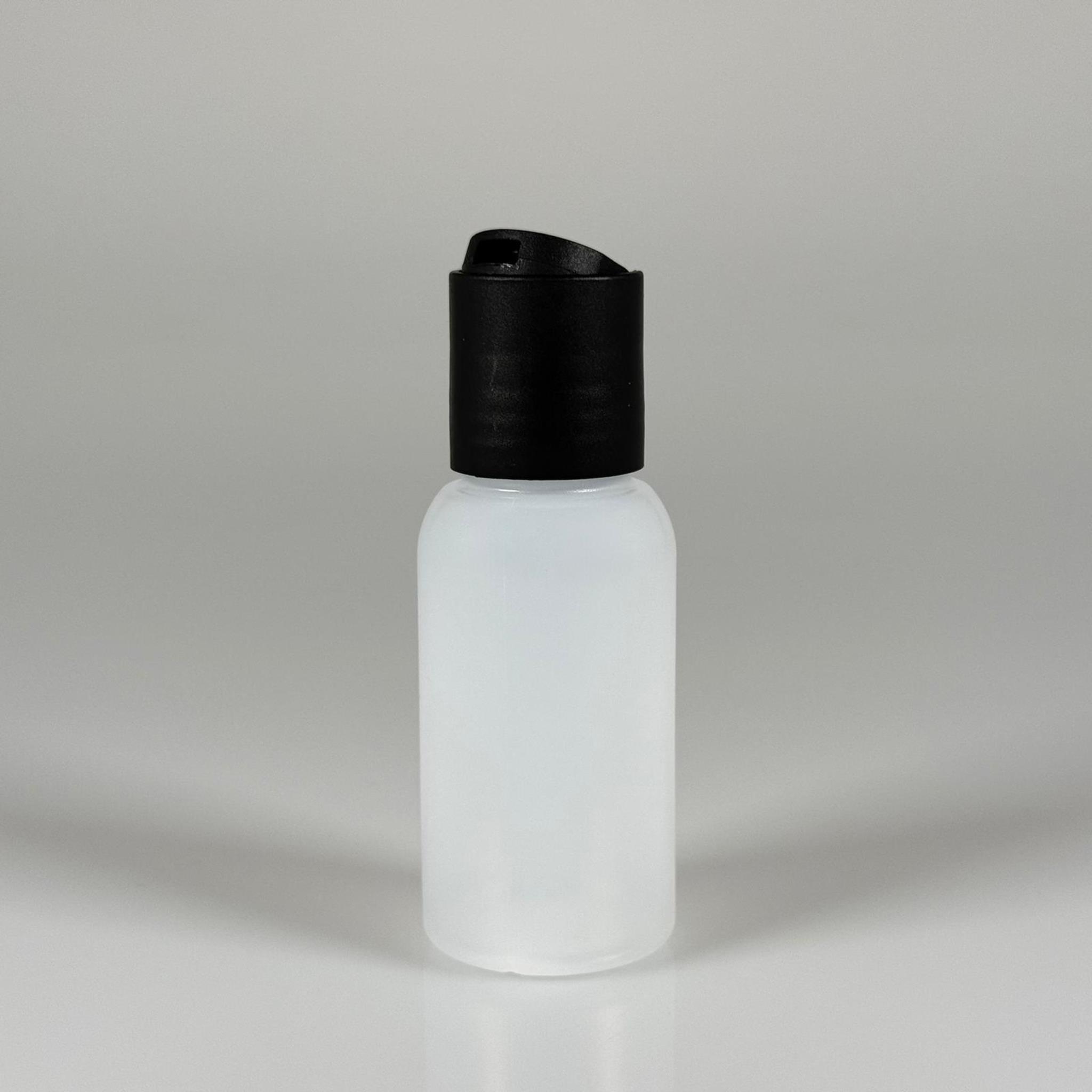 50 ML SIKILABİLİR YUMUŞAK POLİETİLEN PE PLASTİK ŞİŞE - SİYAH DİSKTOP ŞAMPUAN AKITICI - 50 cc sos, yağ, kartuş, mürekkep vb için boş şişeler