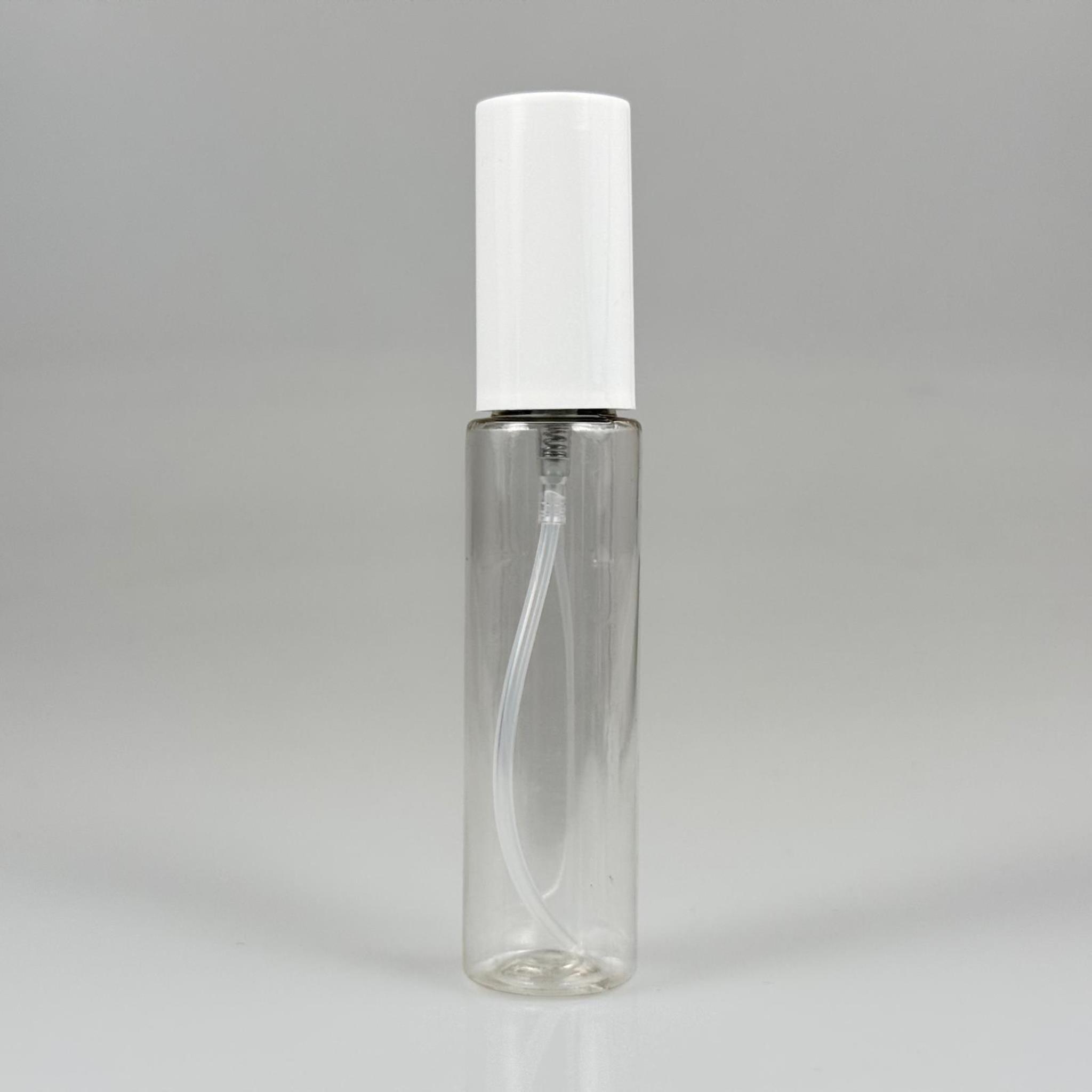 35 CC PARFÜM ŞİŞESİ PLASTİK - SİYAH SPREY + BEYAZ KAPAK - 35 ML PARFÜM ŞİŞESİ PET