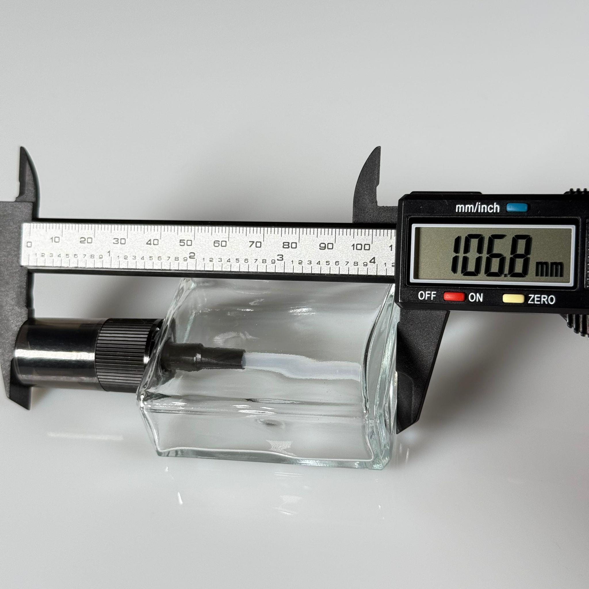 40 CC KÖŞELİ DİKDÖRTGEN KISA MODEL CAM ŞİŞE - SİYAH LOSYON POMPALI - 40 ML PRESTİJLİ ŞİŞE