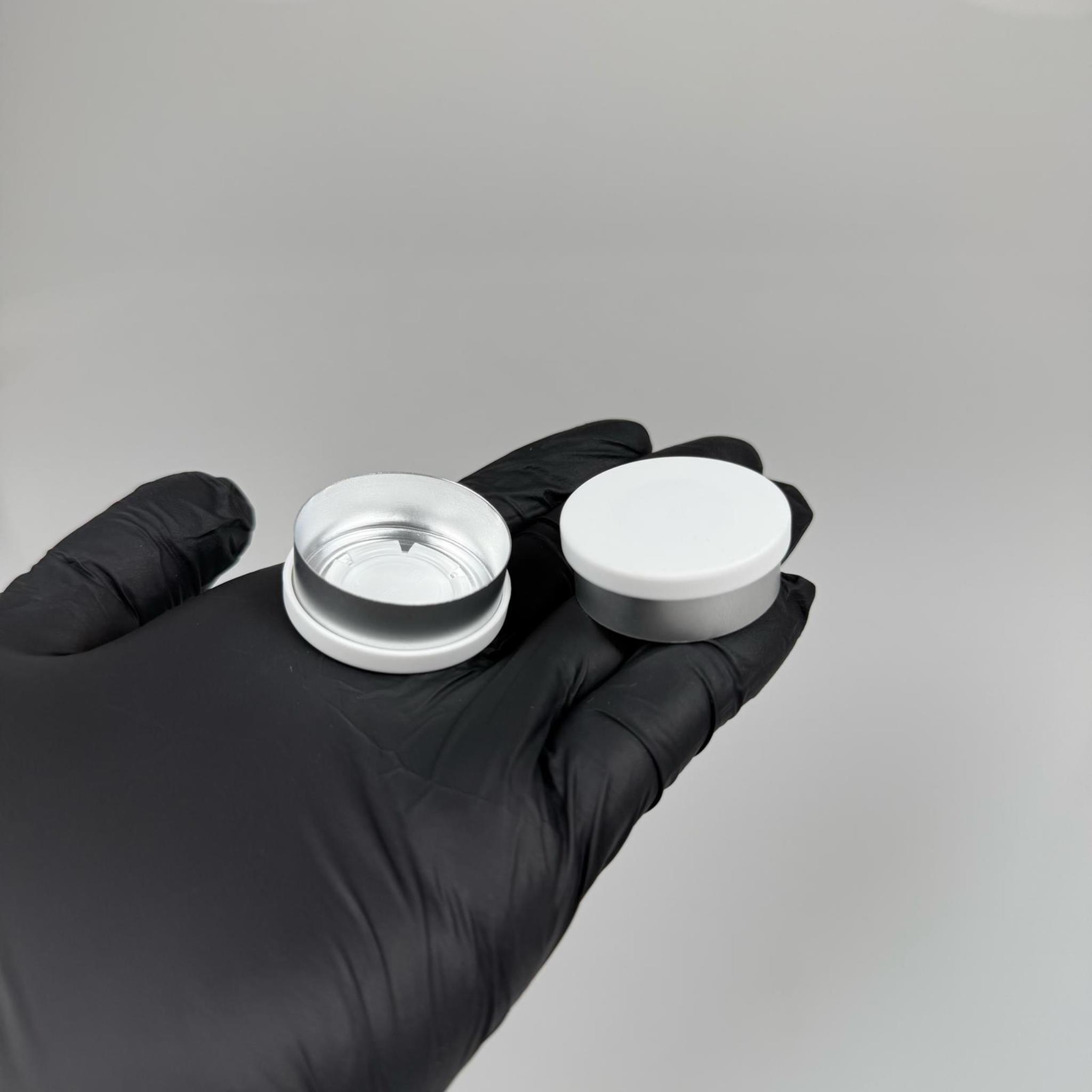 32 MM FLAKON FLİP-OFF ÜSTÜ PLASTİK ALÜMİNYUM KAPAK BEYAZ