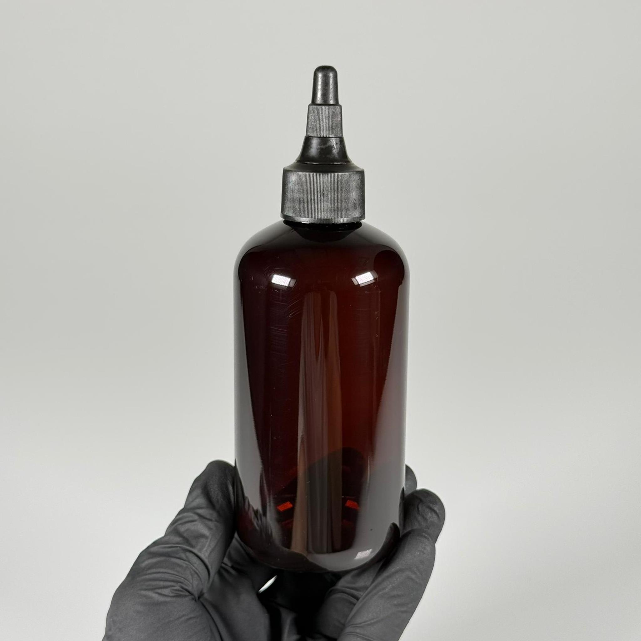 250 CC AMBER ŞİŞE - SİYAH ASANSÖR AKITICI KAPAKLI - 250 ML AKITICILI PLASTİK ŞİŞE - ZEYNEP MODEL PET ŞİŞE