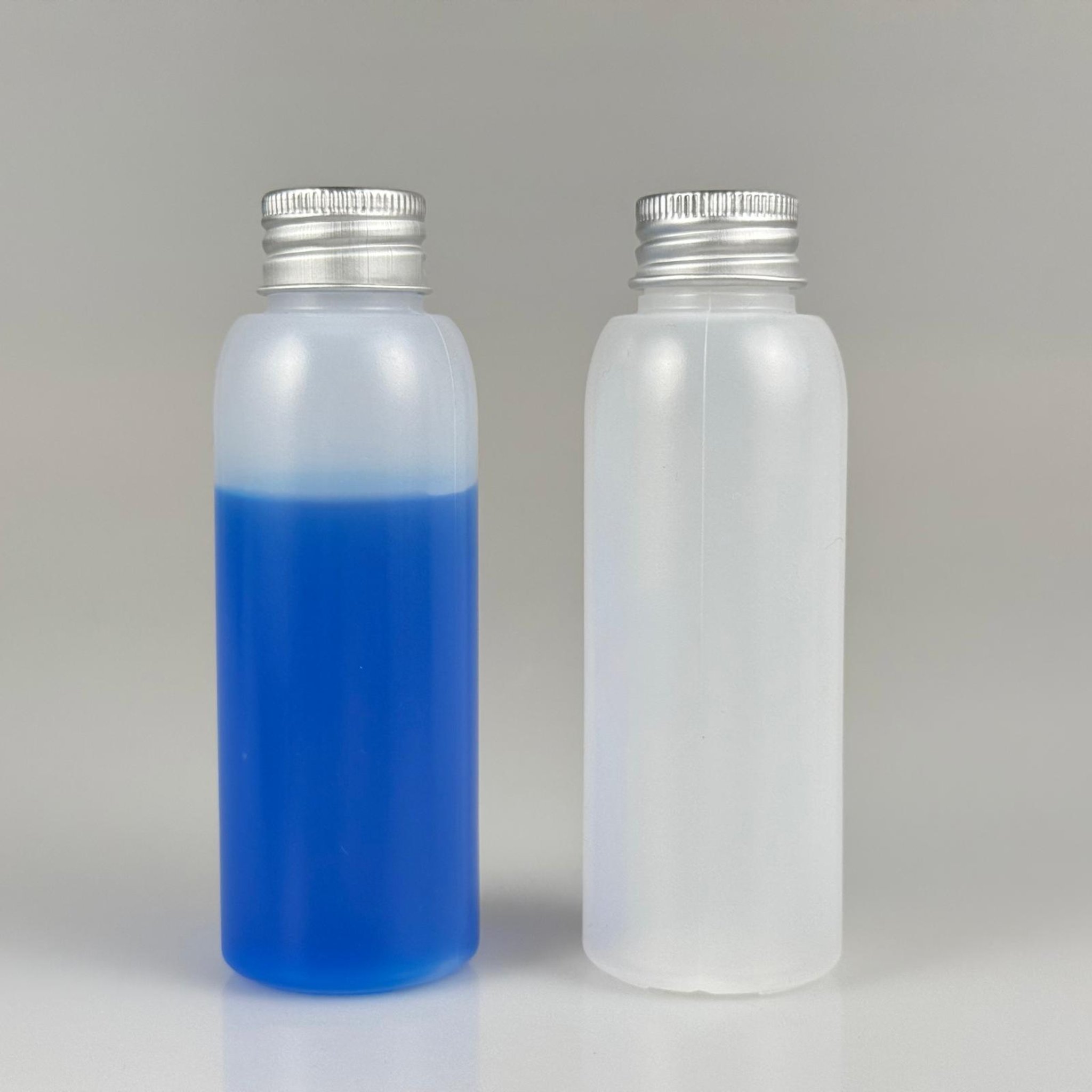 100 ML SIKILABİLİR YUMUŞAK PE POLİETİLEN PLASTİK ASETON ŞİŞESİ ( 24 AĞIZ ) + KÖPÜK CONTALI GÜMÜŞ METAL ALÜMİNYUM KAPAKLI TAKIM - 100 cc sos, yağ, kartuş, mürekkep vb için boş şişeler