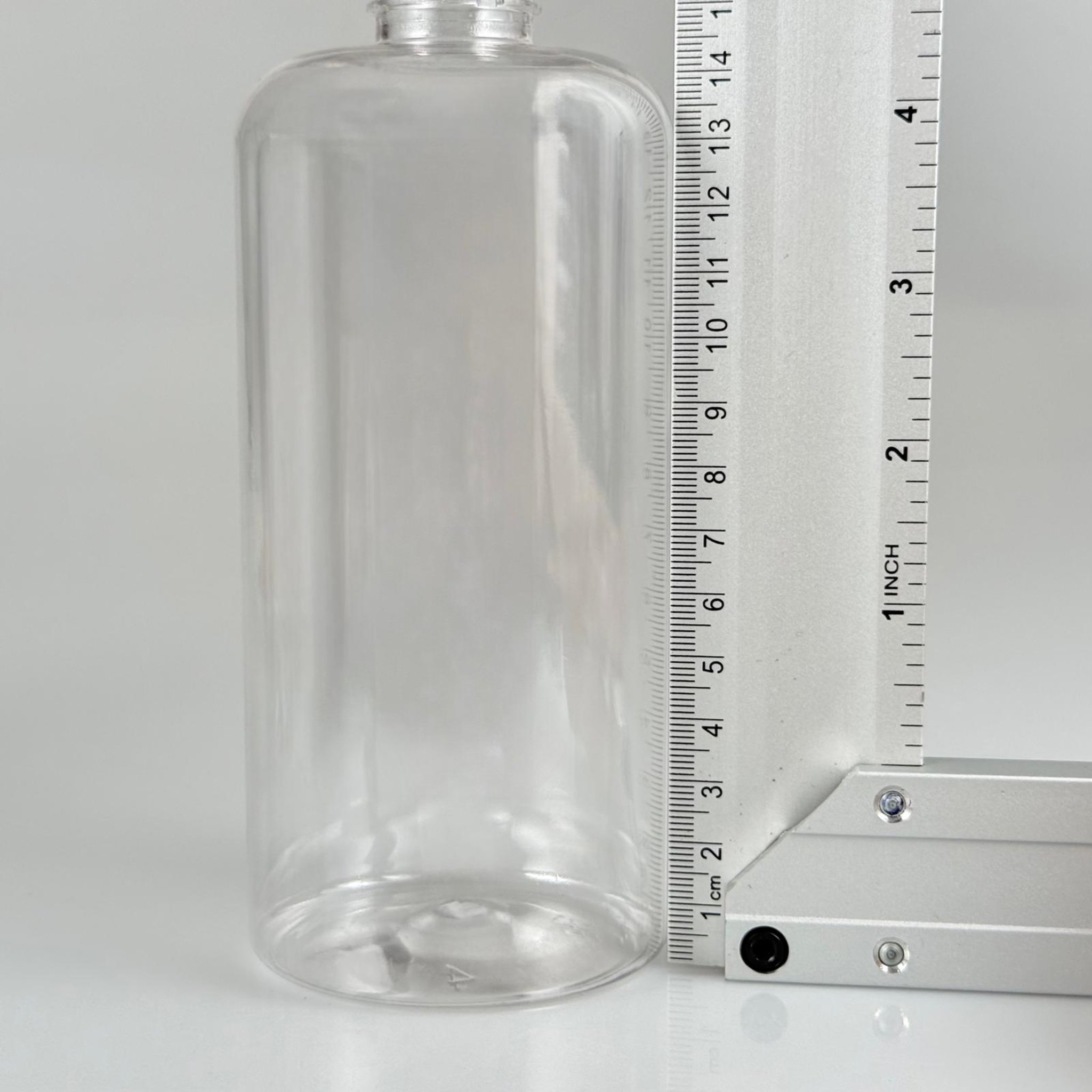 500 CC UZUN SİLİNDİR PET ŞİŞE + ALÜMİNYUM KAPLAMALI GÜMÜŞ KAPAKLI TAKIM - 500 ML PET ŞİŞE