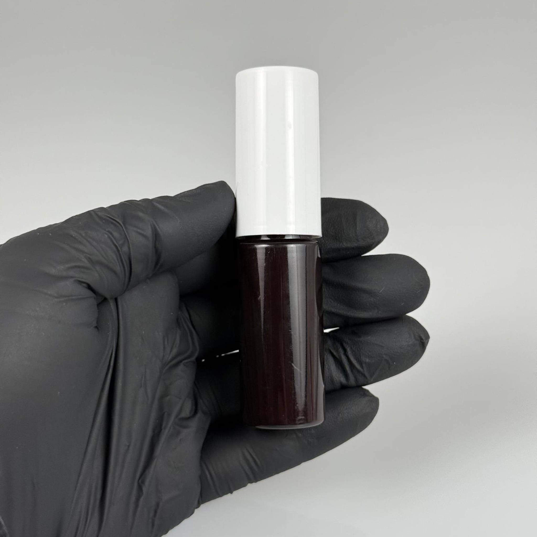 15 CC AMBER PARFÜM ŞİŞESİ PLASTİK - SİYAH SPREY + BEYAZ KAPAK - 15 ML PARFÜM ŞİŞESİ PET
