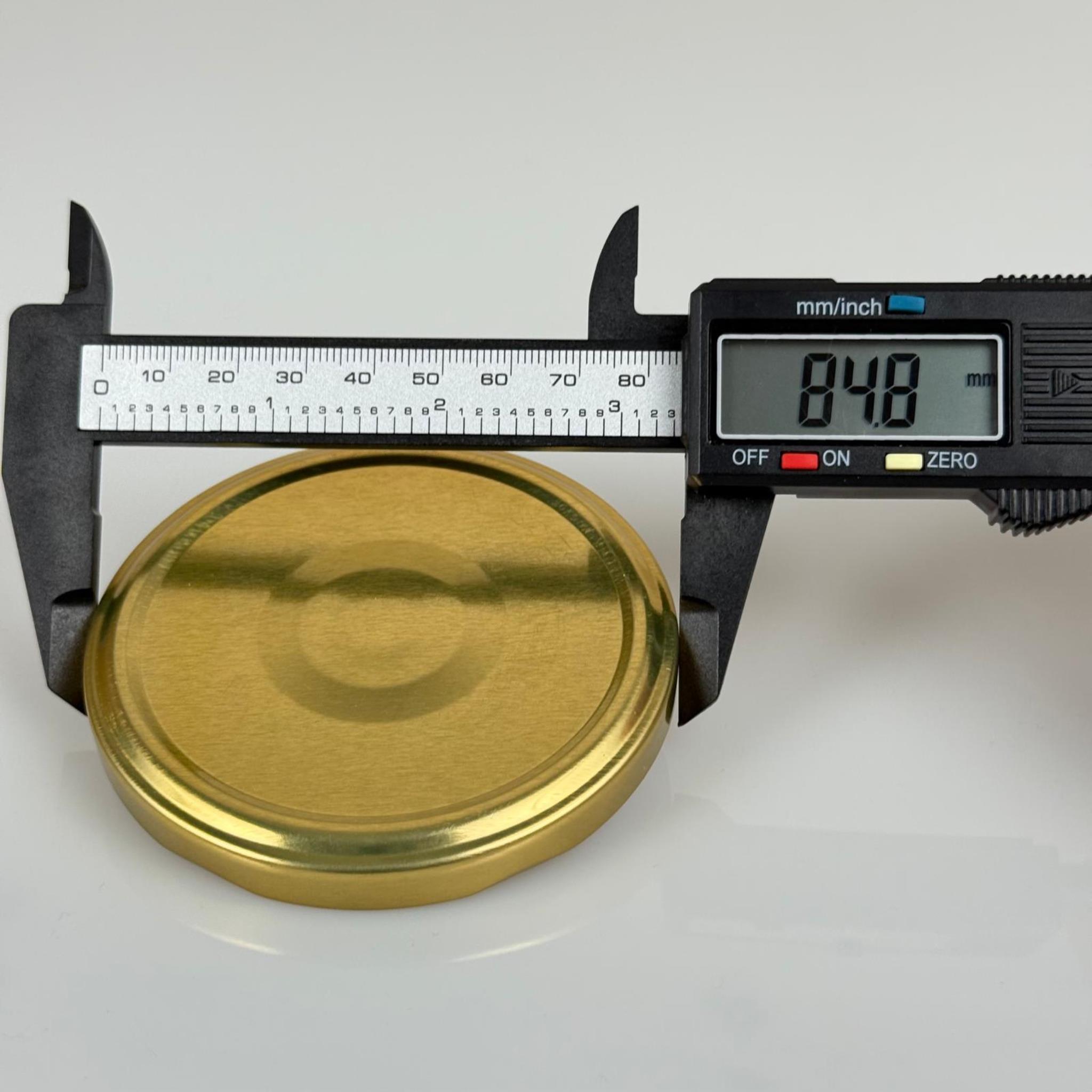 82 MM TWİST-OFF GOLD DÜĞMELİ (MC082RSB469) - SİLGAN - EMNİYET DÜĞMELİ - TİKTAK KAPAK - BOTUNLU KAPAK