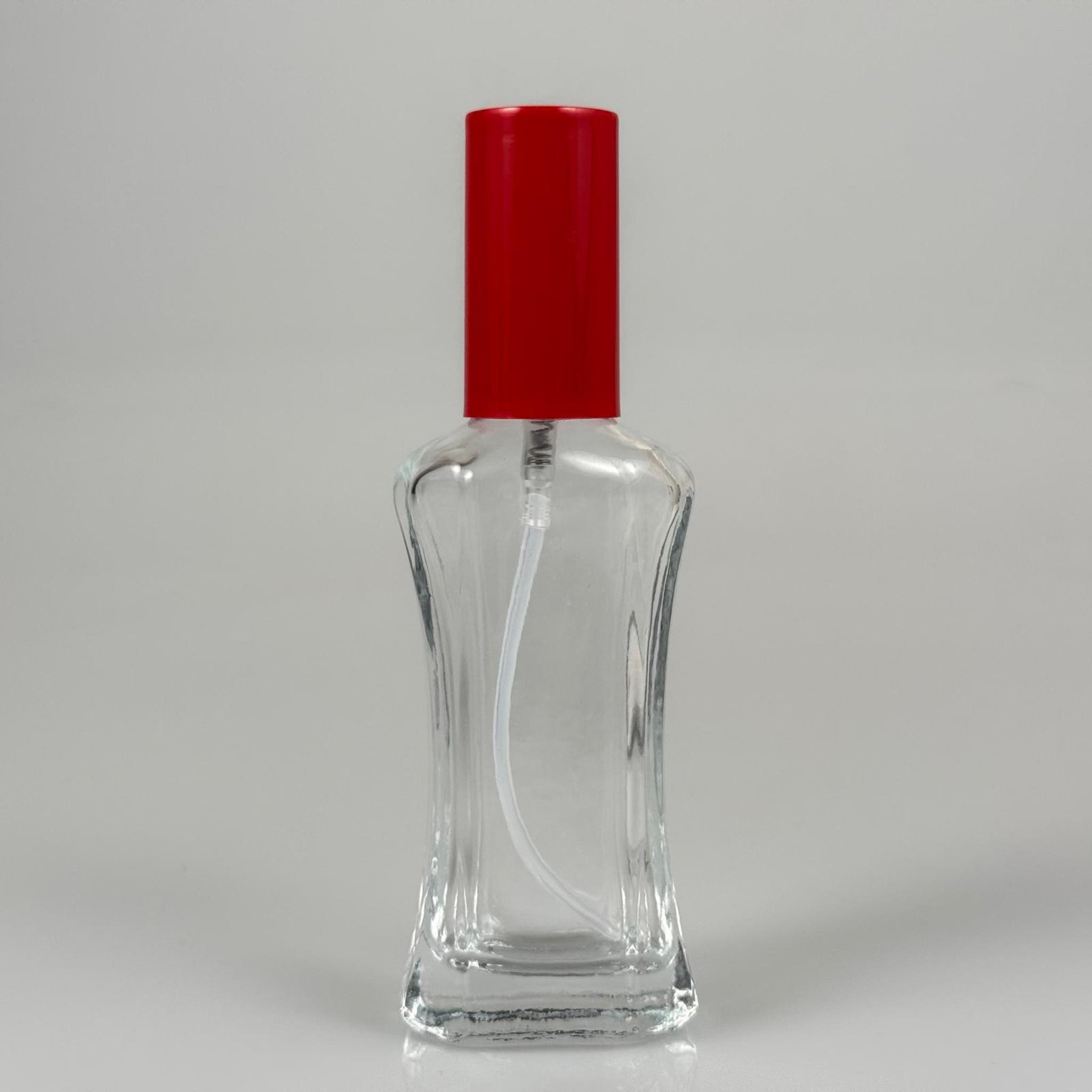50 CC MİLANO MODEL CAM ŞİŞE - KIRMIZI PLASTİK KAPAK - SİYAH SPREYLİ - 50 ML LÜKS PARFÜM ŞİŞESİ (CAMIN KALINLIĞI İLE İLGİLİ +/- 5 ML TOLERANS OLABİLİR)