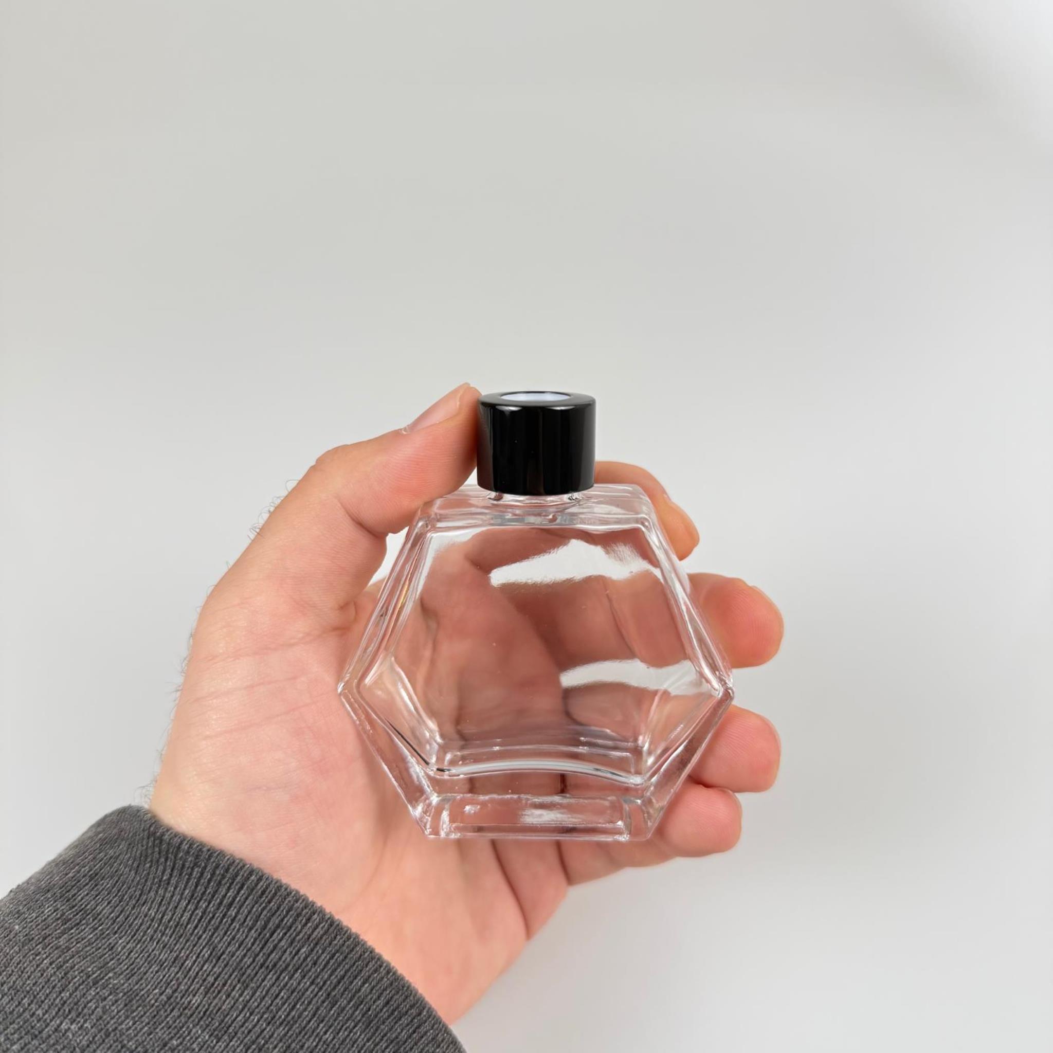 ALTIGEN MODEL CAM KOLONYA ŞİŞESİ + METAL SİYAH KAPAK + TIPA - 50 ML - HEDİYELİK KOLONYA ŞİŞELERİ