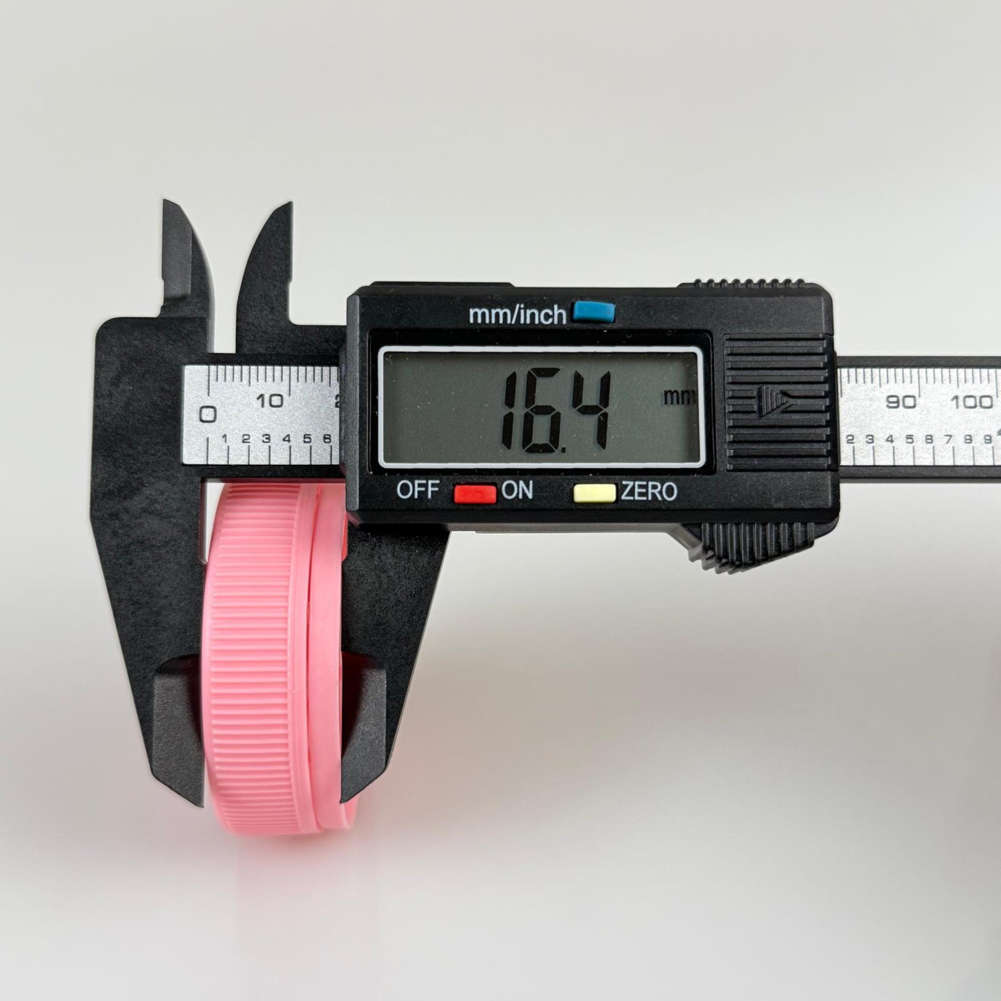 48 MM VİDALI KİLİTLİ PLASTİK KAPAK PEMBE- 5 LİTRE SU PETİ KAPAĞI - 10 LİTRE SU PETİ KAPAĞI - KİLİTLİ - SK 48/17-4 MO 3T BERİCAP KAPAK