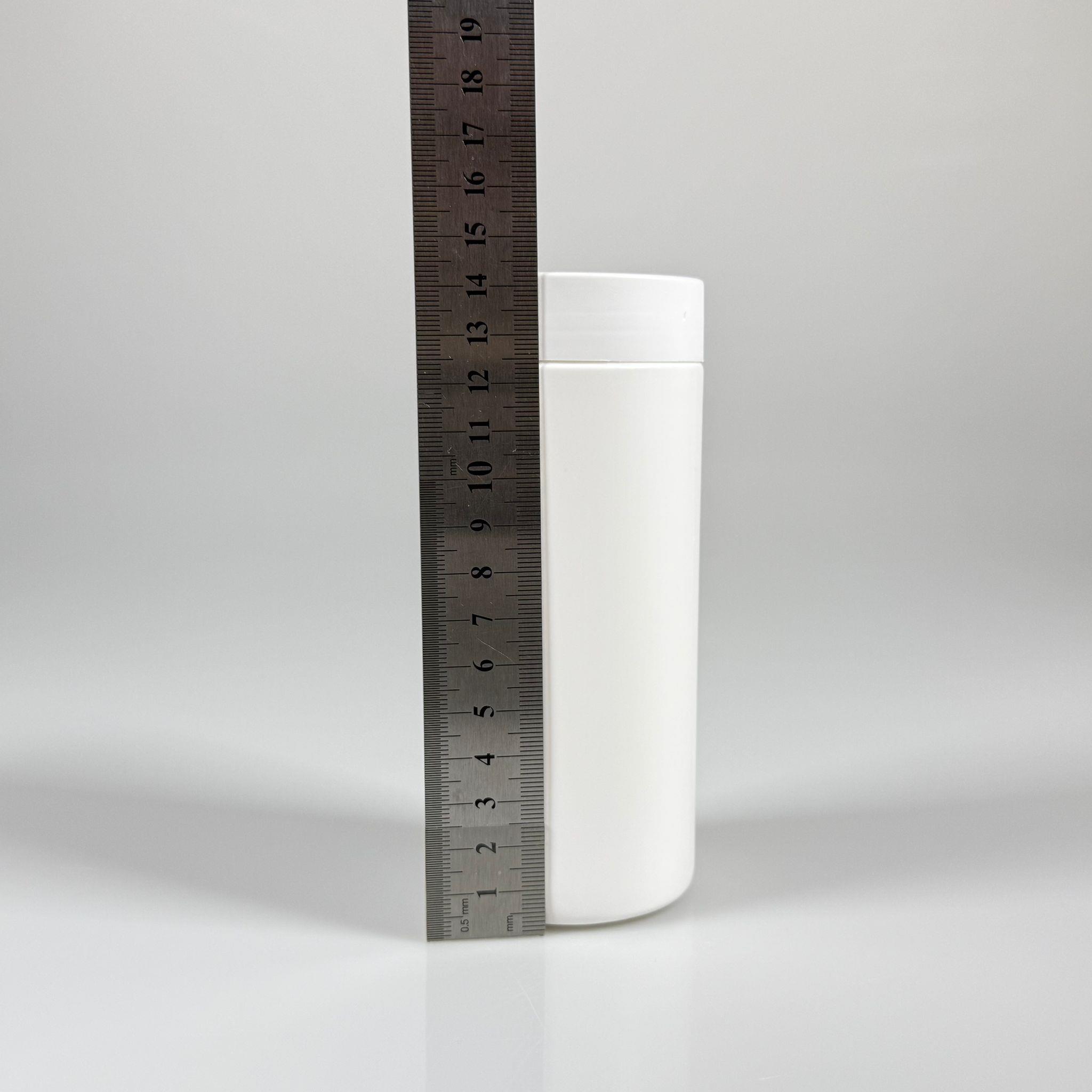 POLİETİLEN PE KAVANOZ - KİMYASALA UYGUN KAVANOZ - 350 CC BEYAZ - 350 CC PLASTİK