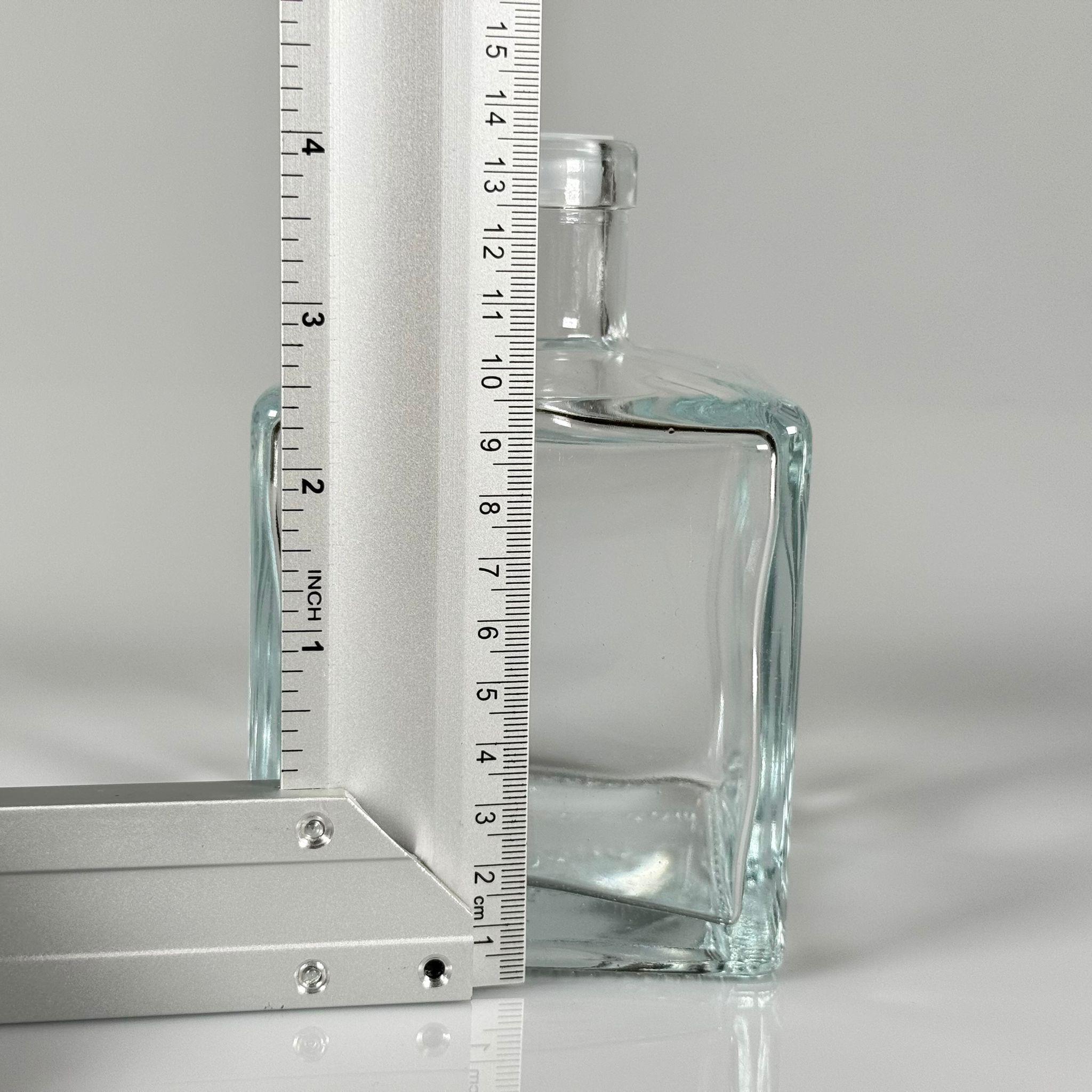 500 CC LÜX CAM ŞİŞE - KARE - 500 ML BÜYÜK BOY DİFFUSER ŞİŞE + PLASTİK TIPA