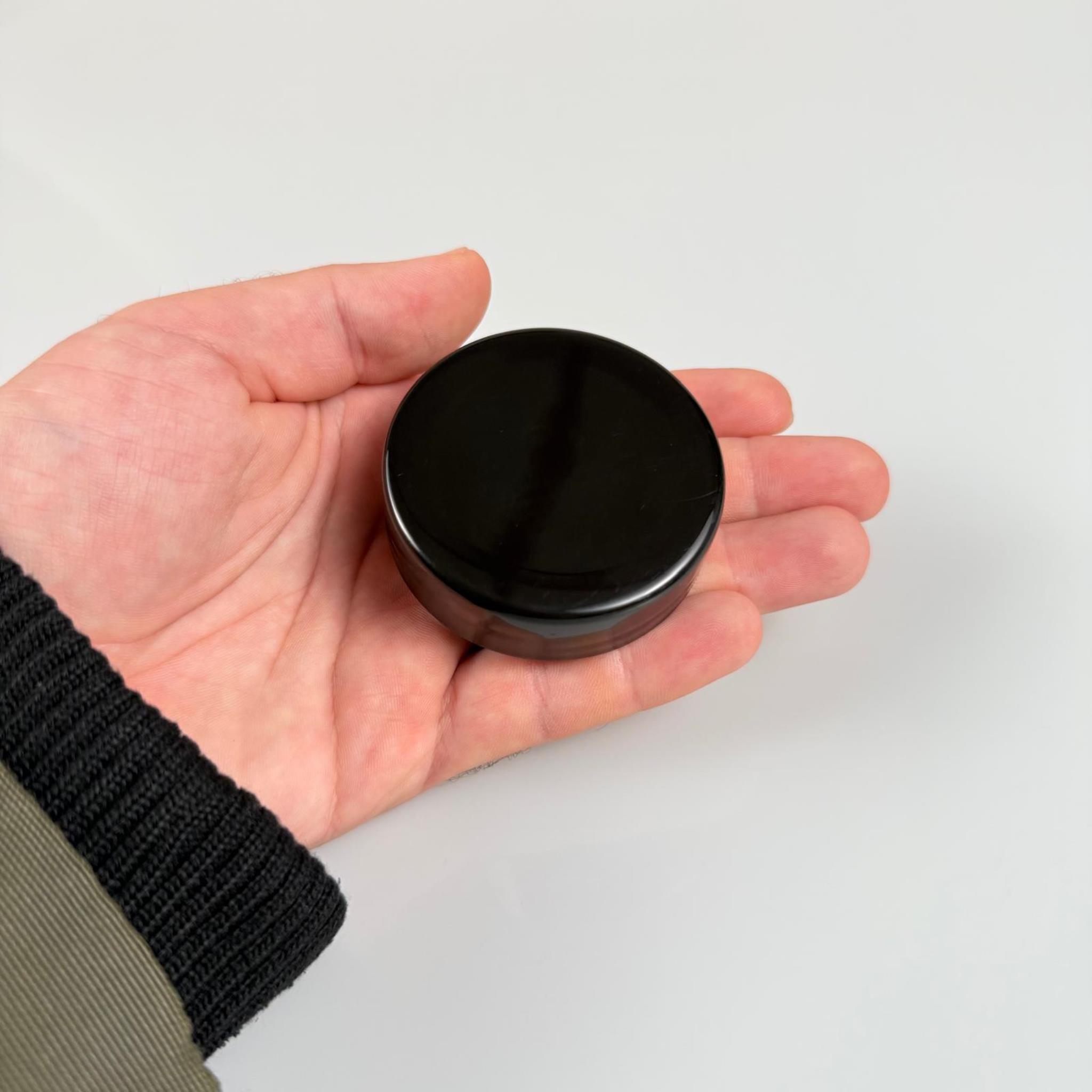 53 MM TWİST-OFF PLASTİK SİYAH KAPAK - 53 MM PLASTİK KAPAK