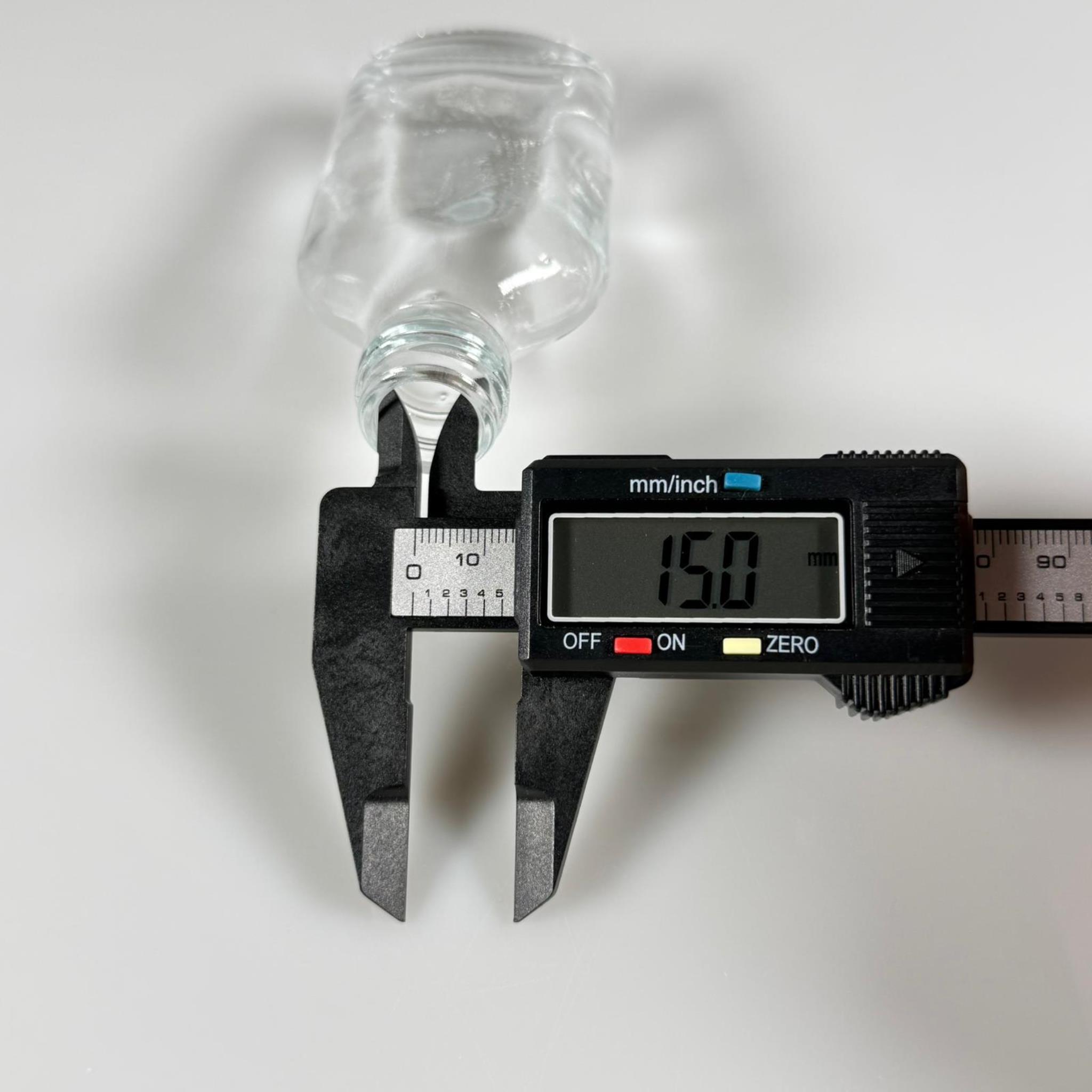 50 CC YASSI CAM COLD BREW ŞİŞE - SOĞUK KAHVE ŞİŞESİ -  KAPAKSIZ (28 AĞIZ) - 50 ML YASSI CAM ŞİŞE
