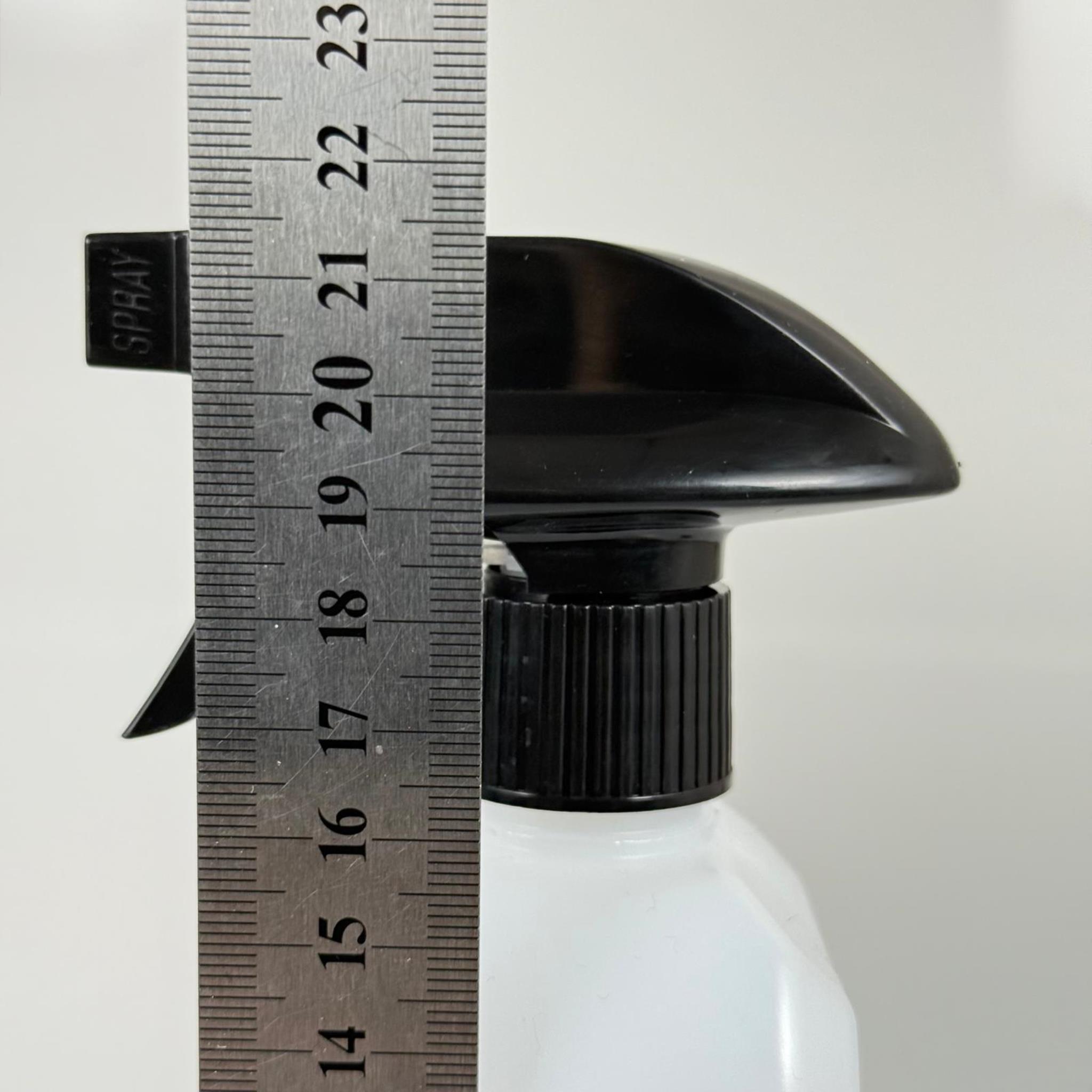 500 CC DEZENFEKTAN BİDONU - SİYAH TETİK SPREYLİ - 500 ML BEYAZ BOŞ DEZENFEKTAN BİDONU