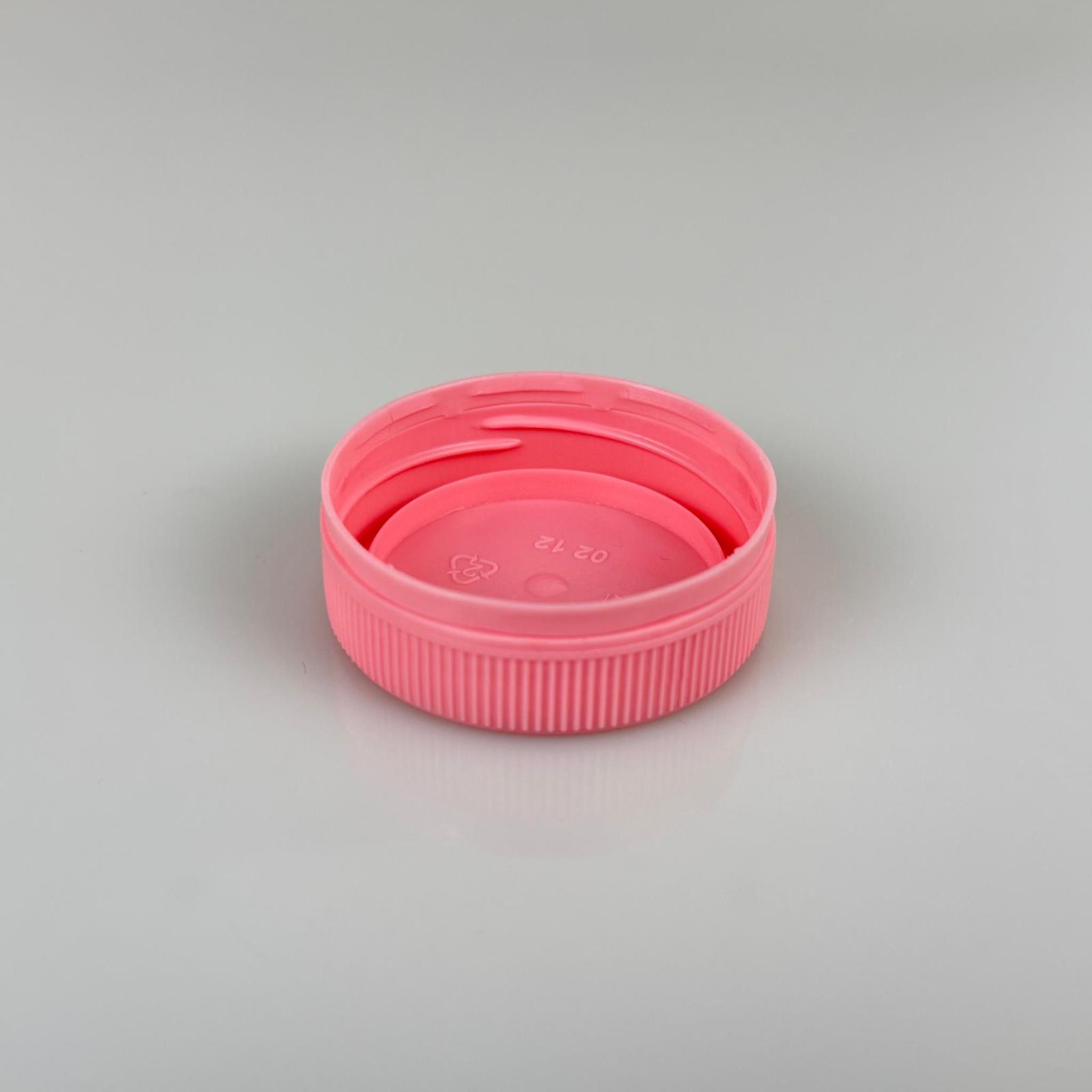 48 MM VİDALI KİLİTLİ PLASTİK KAPAK PEMBE- 5 LİTRE SU PETİ KAPAĞI - 10 LİTRE SU PETİ KAPAĞI - KİLİTLİ - SK 48/17-4 MO 3T BERİCAP KAPAK