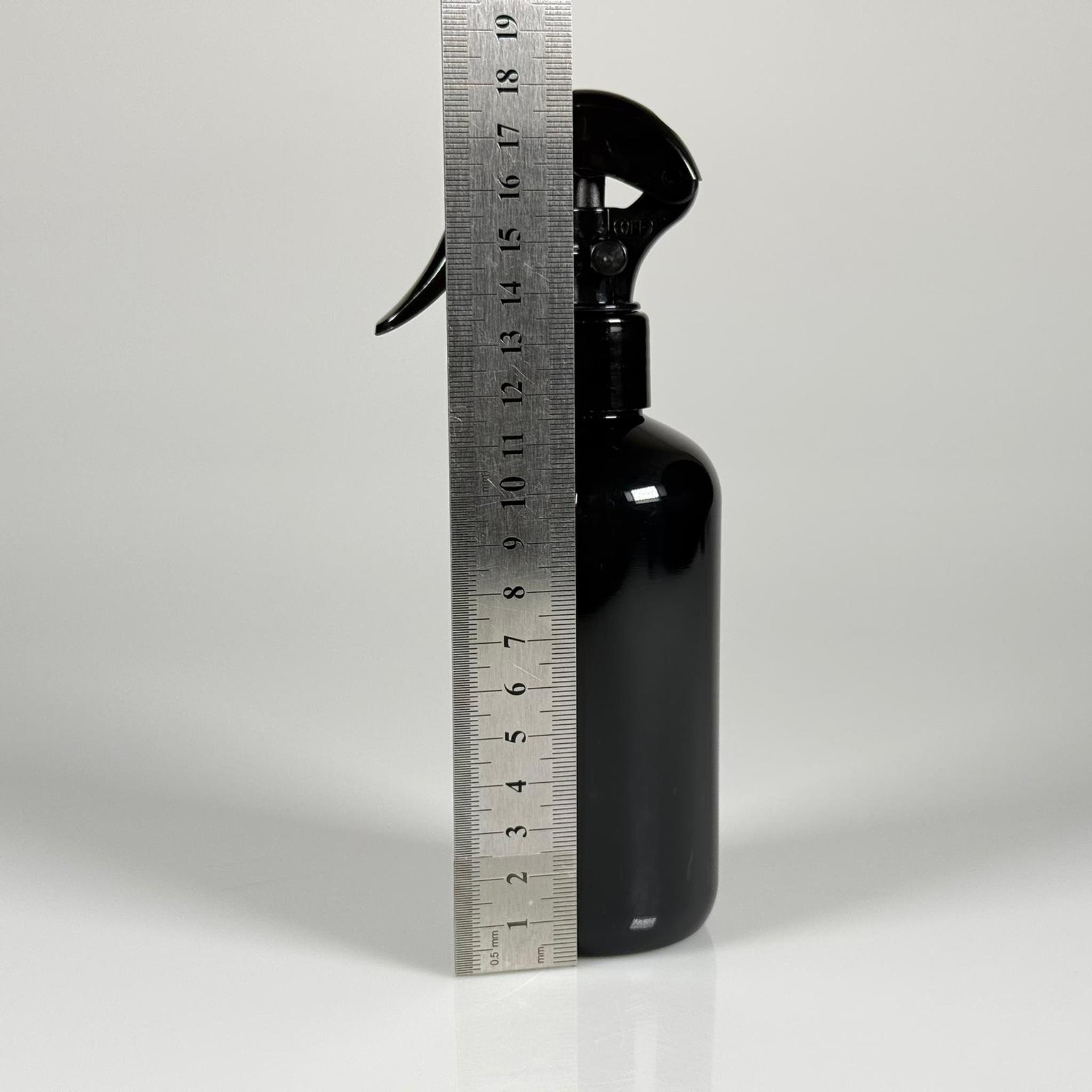 250 CC SİYAH ŞİŞE -TRİGER TETİK SPREYLİ - 250 ML SPREYLİ PLASTİK ŞİŞE - ZEYNEP MODEL PET ŞİŞE