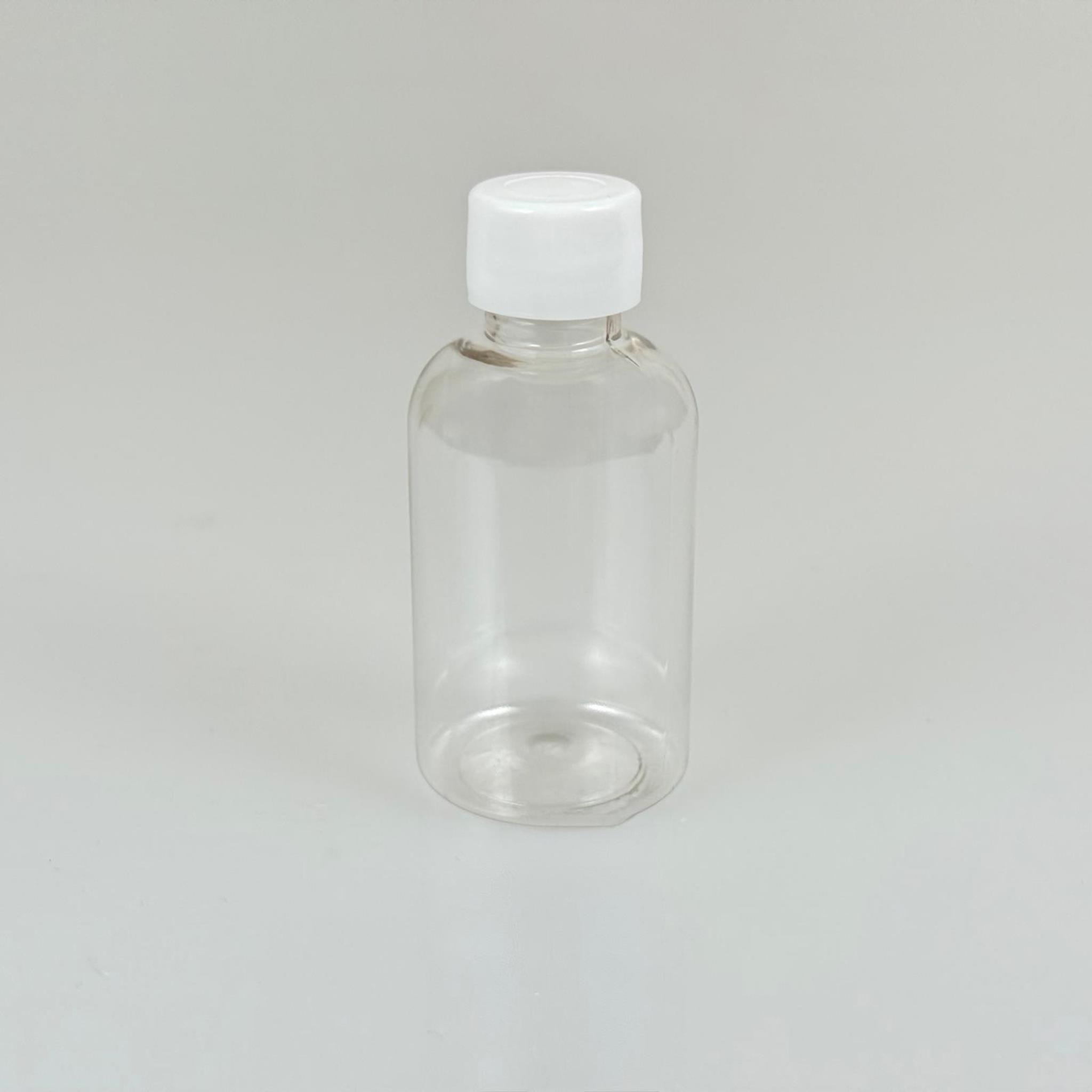 50 ML CONTALI KAPAKLI PET ŞİŞE - 50 CC BEYAZ KAPAKLI TOMBUL PLASTİK ŞİŞE