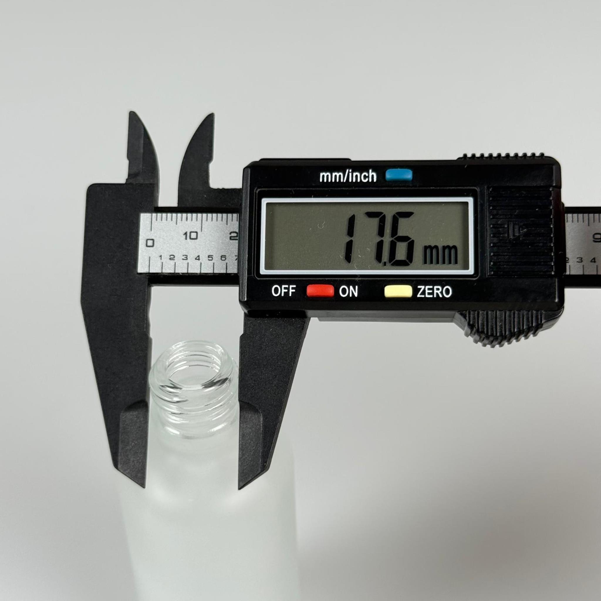 50 CC BUZLU CAM ŞİŞE 18 MM