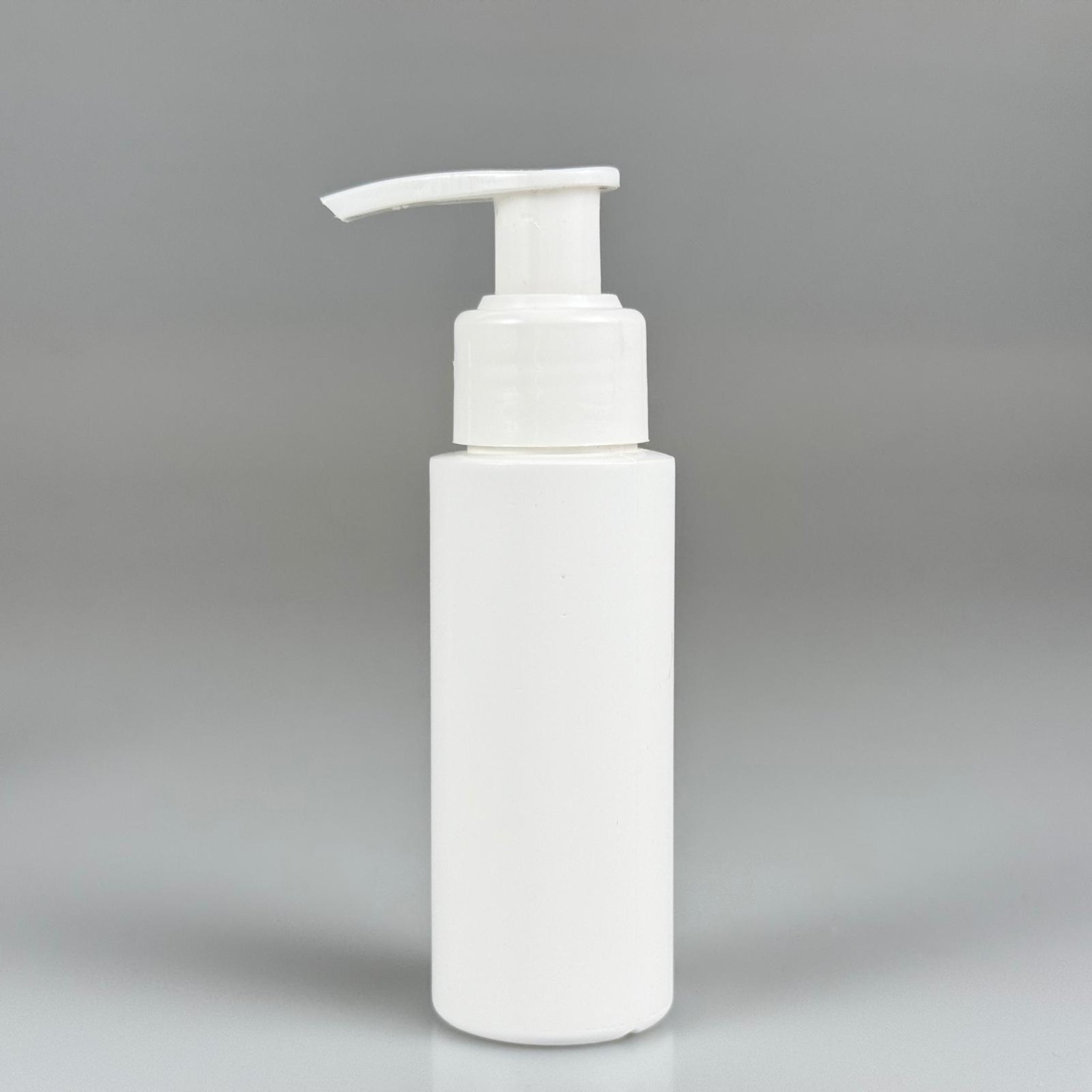 50 CC BEYAZ POLİETİLEN PLASTİK ŞİŞE - BEYAZ POMPALI - 50 ML POMPALI PLASTİK ŞİŞE