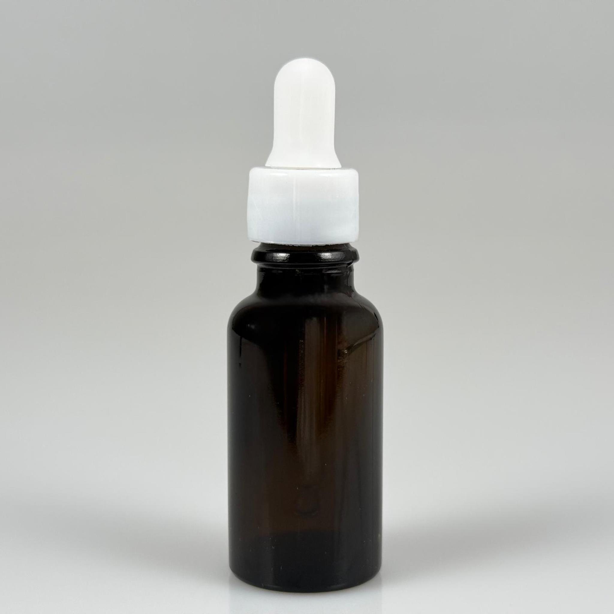 20 CC ÜST KALİTE AMBER CAM DAMLALIKLI ŞİŞE - BEYAZ EMZİK + BEYAZ DÜZ KAPAK + CAM PİPET TAKIM - 20 ML ÜST KALİTE KAHVERENGİ DAMLALIKLI ŞİŞE SETİ