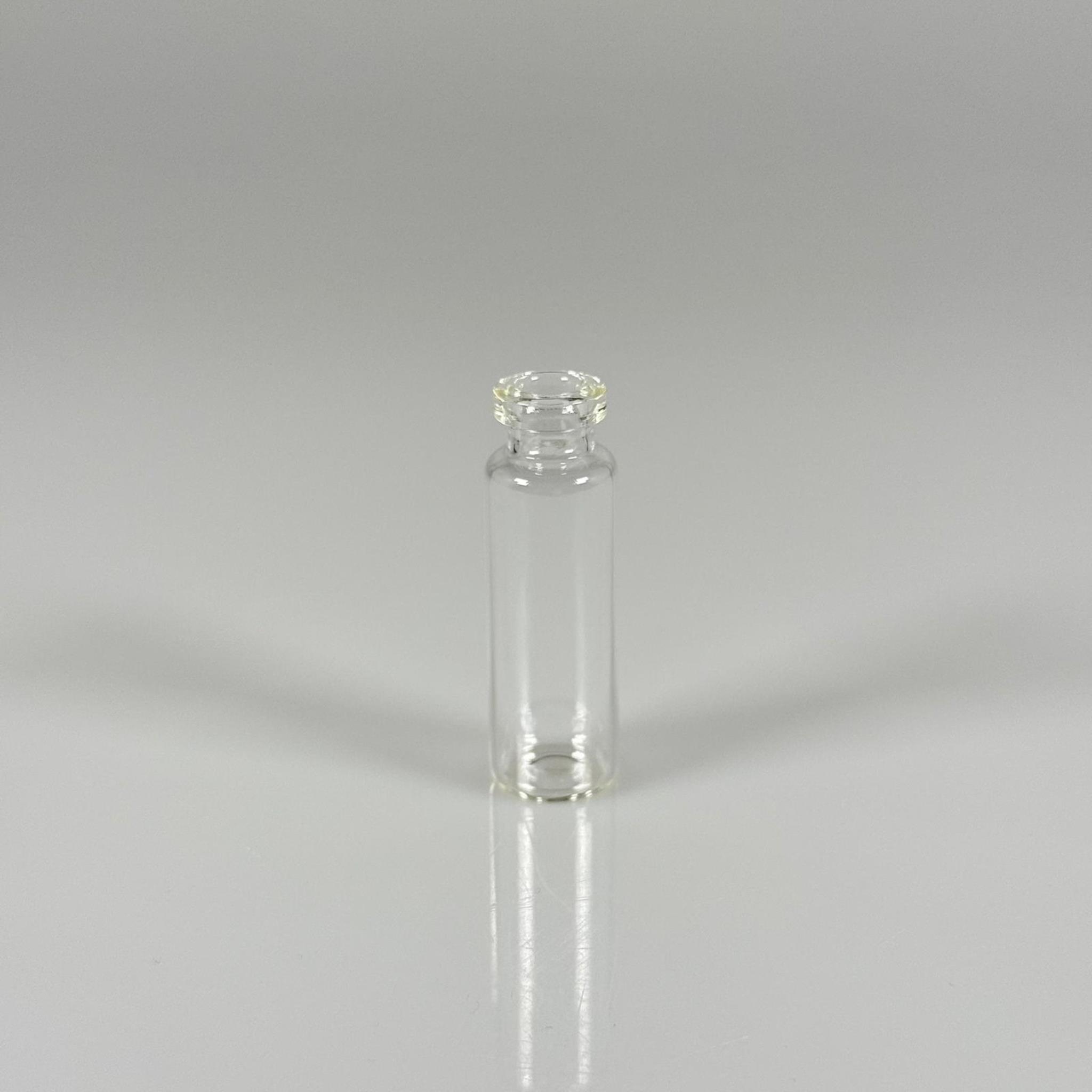 BOROSİLİKAT ŞEFFAF CAM ŞİŞE - 5 CC - 16x50 MM - ÇEKME CAM BORU FLAKON İNCE PENİSİLİN ŞİŞESİ - AĞIZ ÇAPI 13 MM