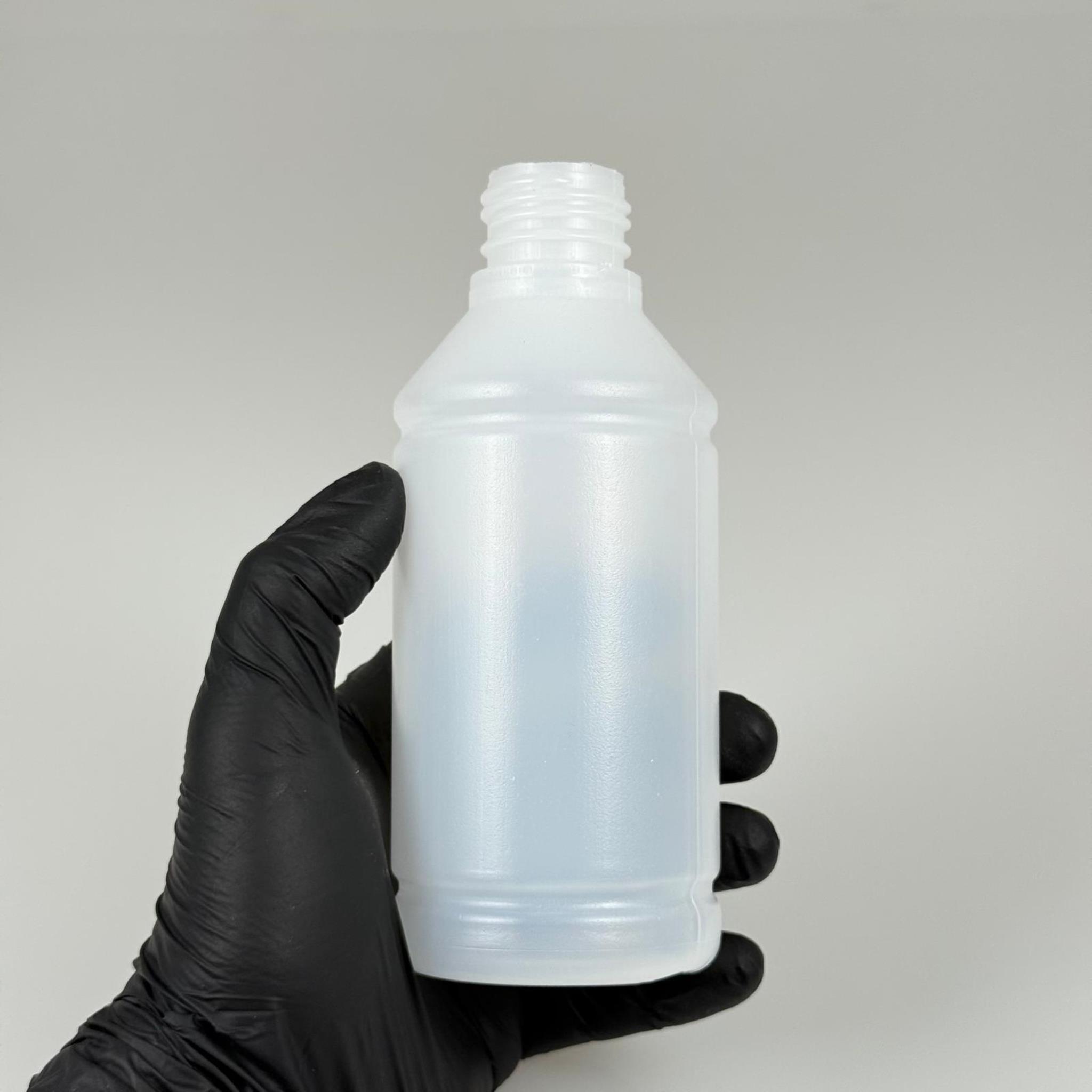 250 CC TİNER ŞİŞESİ - 28 AĞIZ KAPAKSIZ - 250 ML KİMYASALA DAYANIKLI PLASTİK ŞİŞE - 0,25 LT POLİETİLEN ŞİŞE