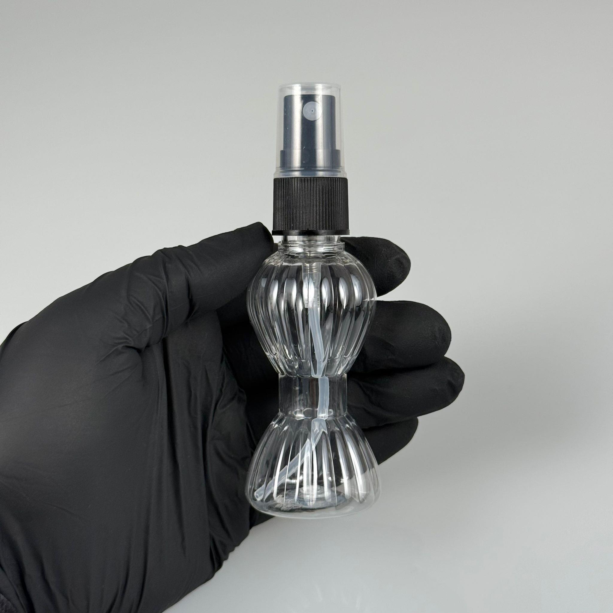 40 CC PIRLANTA CAMPET ŞİŞE - SİYAH SPREYLİ TAKIM - 40 ML SPREYLİ KOLONYA ŞİŞESİ