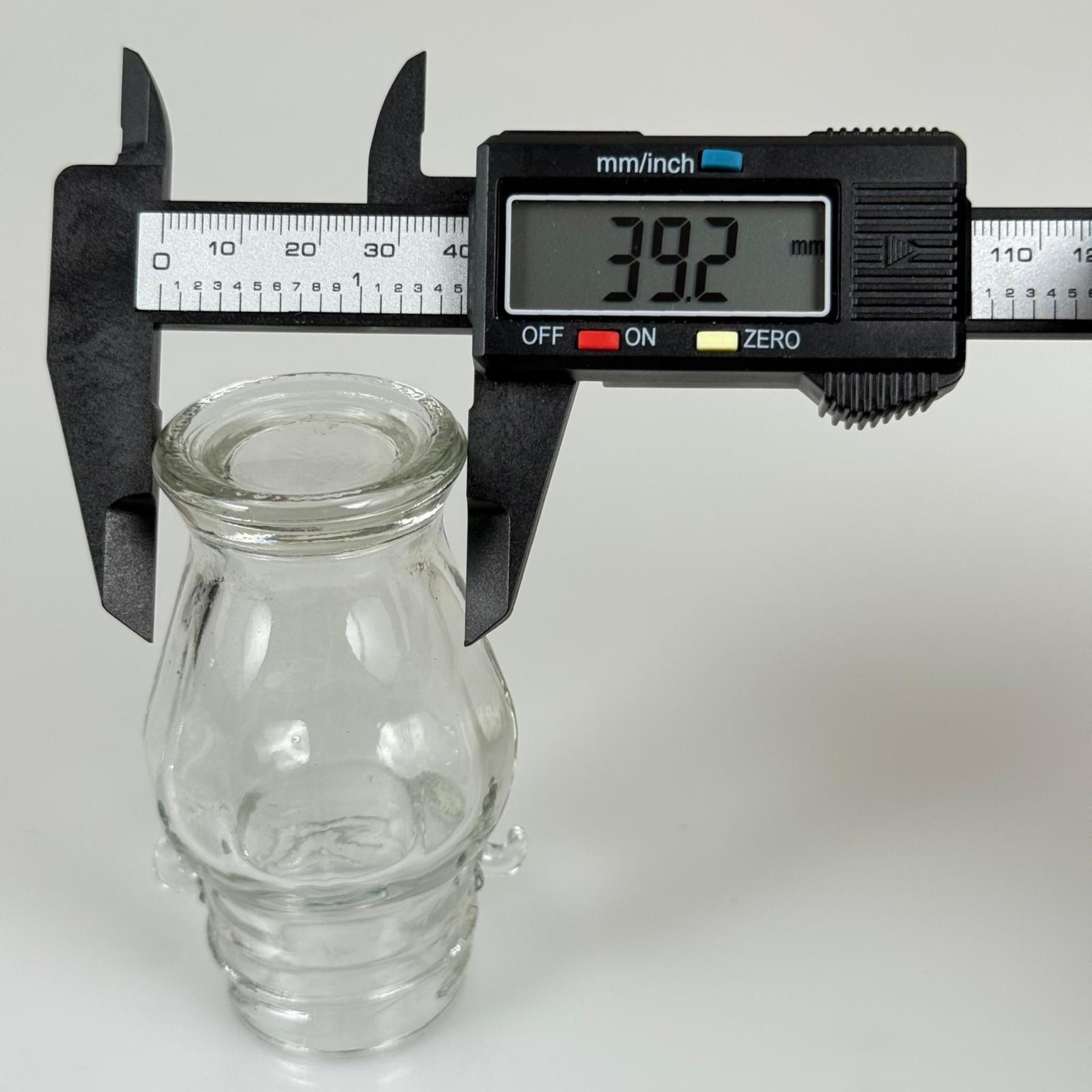 60 CC AMPHORA CAM KAVANOZ KULPLU (38 AĞIZ) KAPAKSIZ