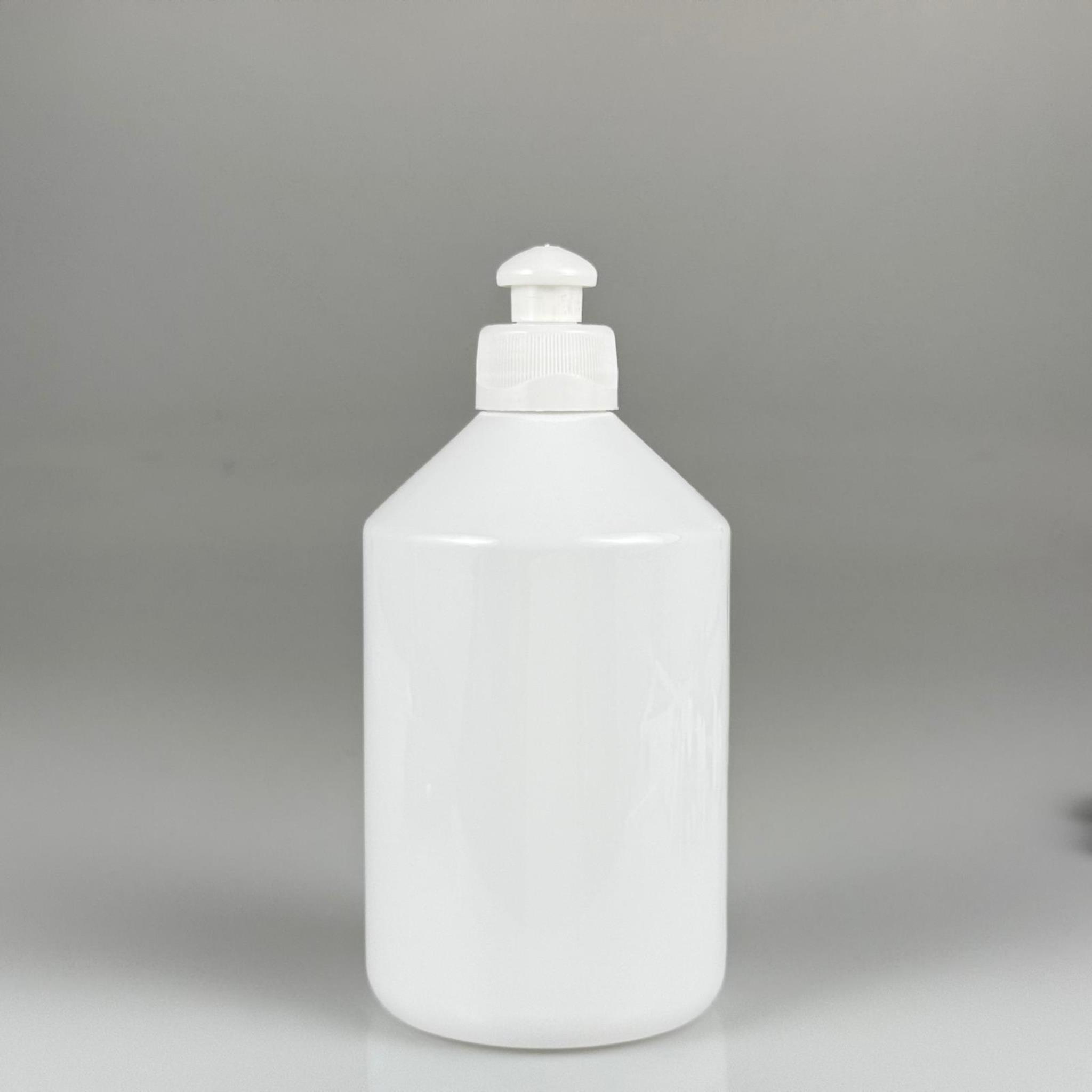 500 CC BEYAZ PET ŞİŞE - 500 ML BEYAZ PLASTİK ŞİŞE BEYAZ PUSHPULL KAPAKLI