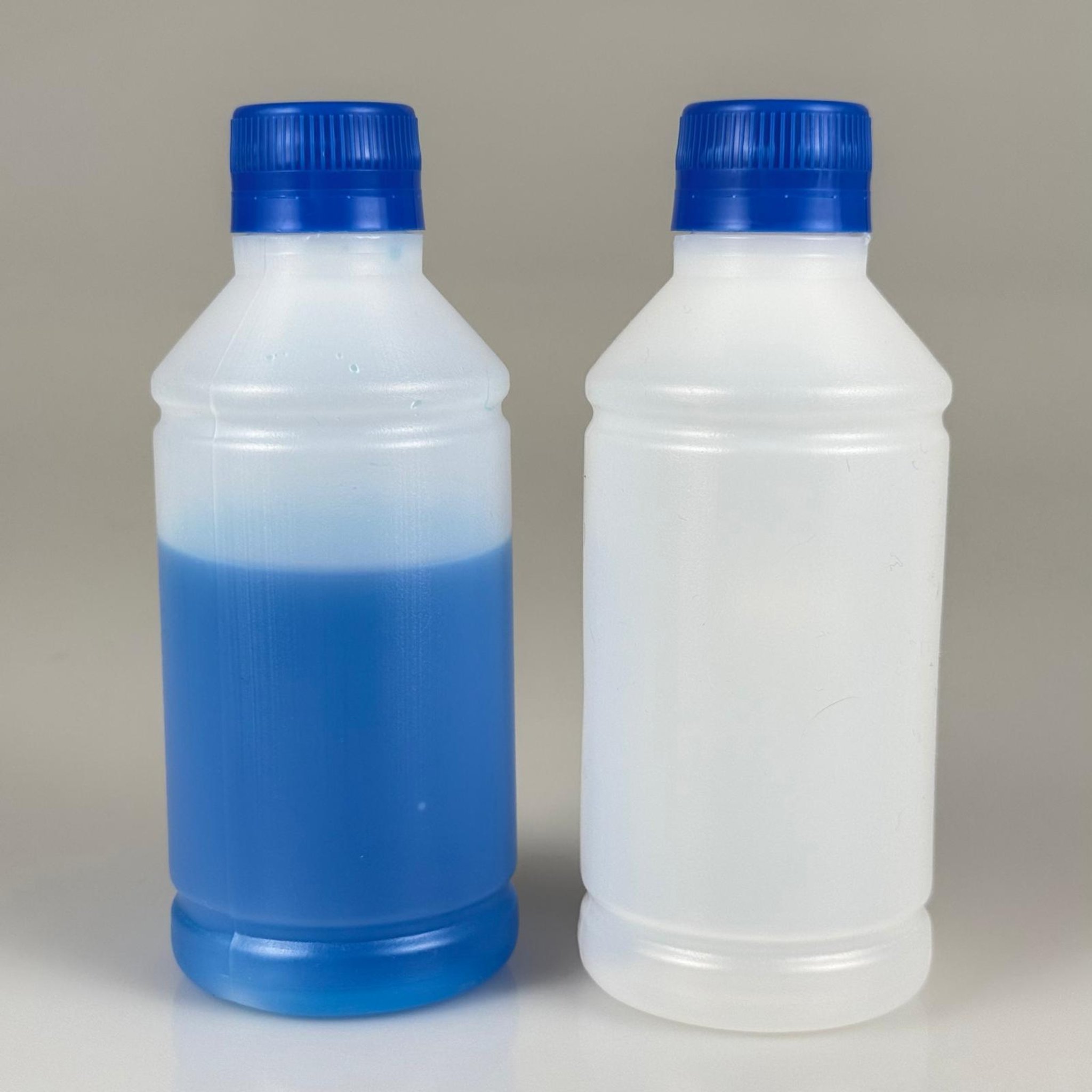 250 CC TİNER ŞİŞESİ - MAVİ KİLİTLİ KAPAKLI - 250 ML KİMYASALA DAYANIKLI PLASTİK ŞİŞE - 0,25 LT POLİETİLEN ŞİŞE